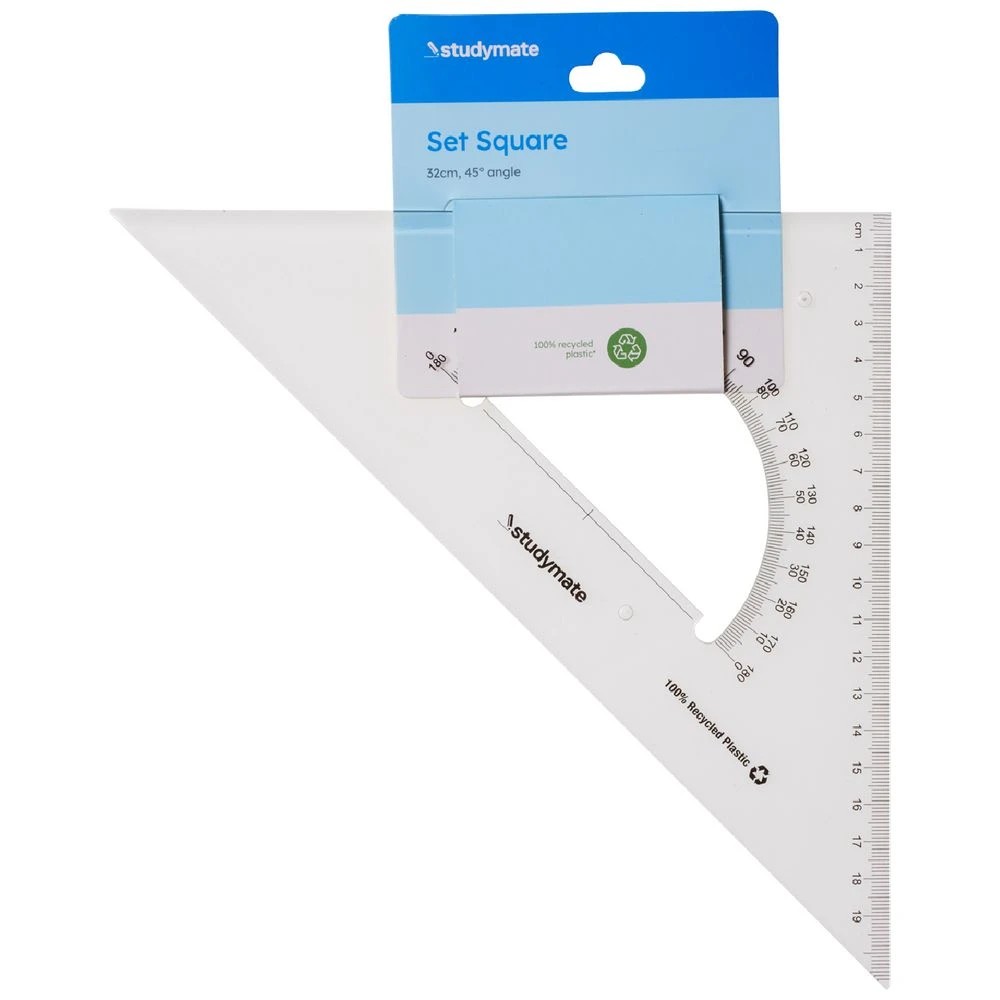 2 Studymate 32cm 45 Degrees Set Square, 2 of 2