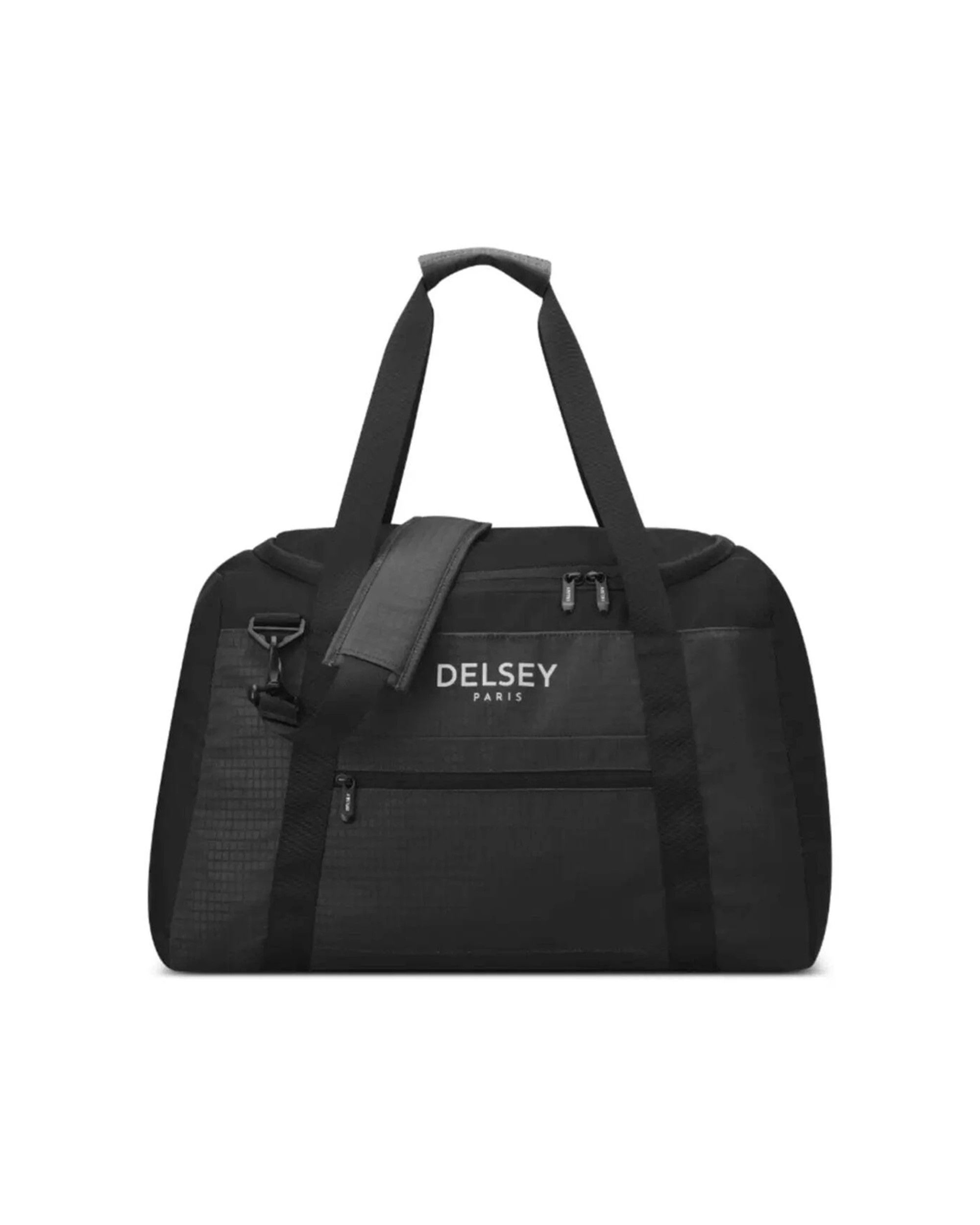 1 Delsey Nomade 55 cm Foldable Duffle Bag Vacuum Insulated Leakproof Portable - Black, 1 of 5