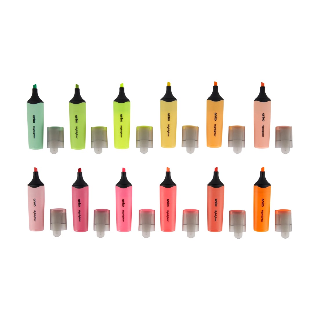 3 24 Pack Highlighters - Neon and Pastel, 3 of 6