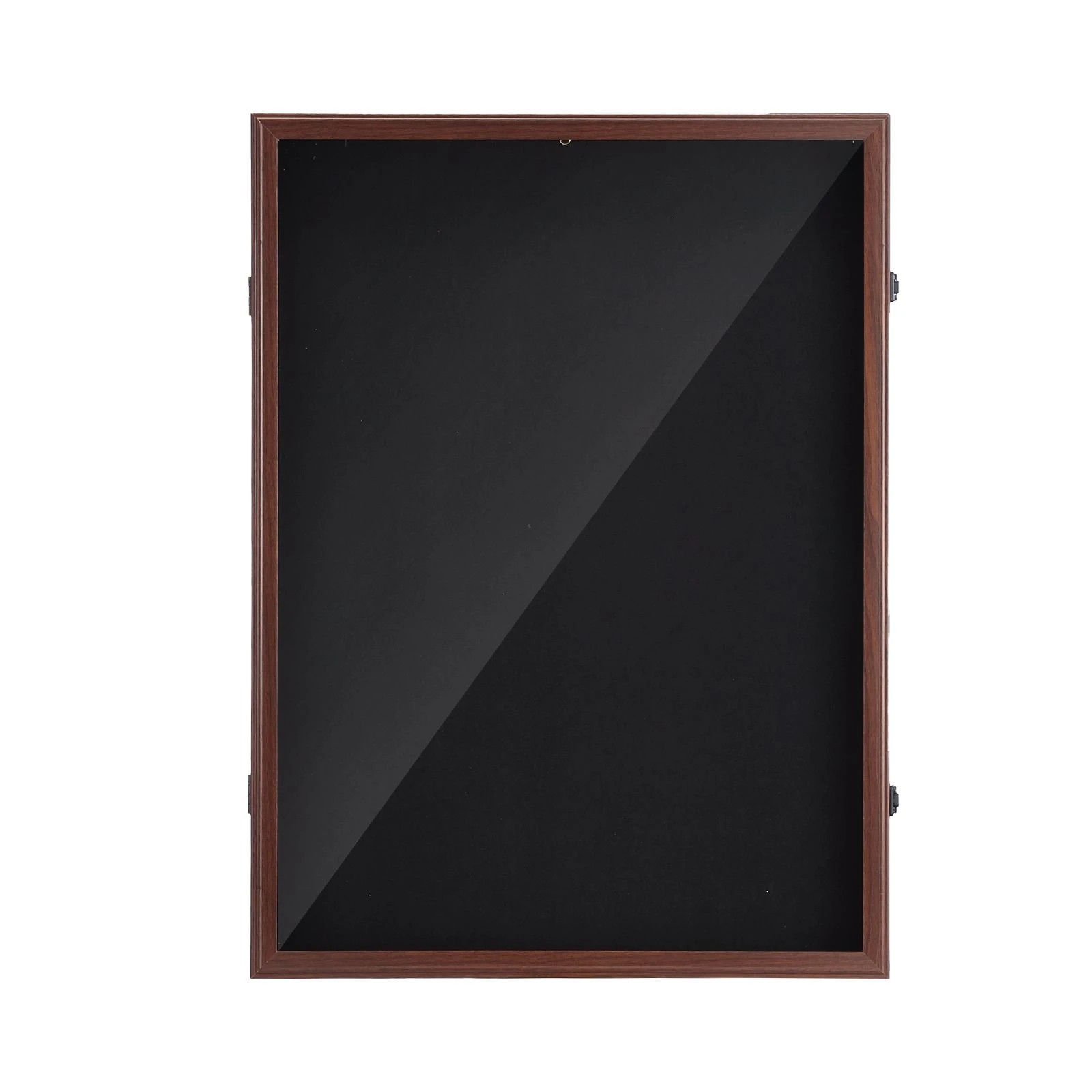 Ausway Lockable Jersey Display Frame Wall Mounted Shadow Box Sports ...