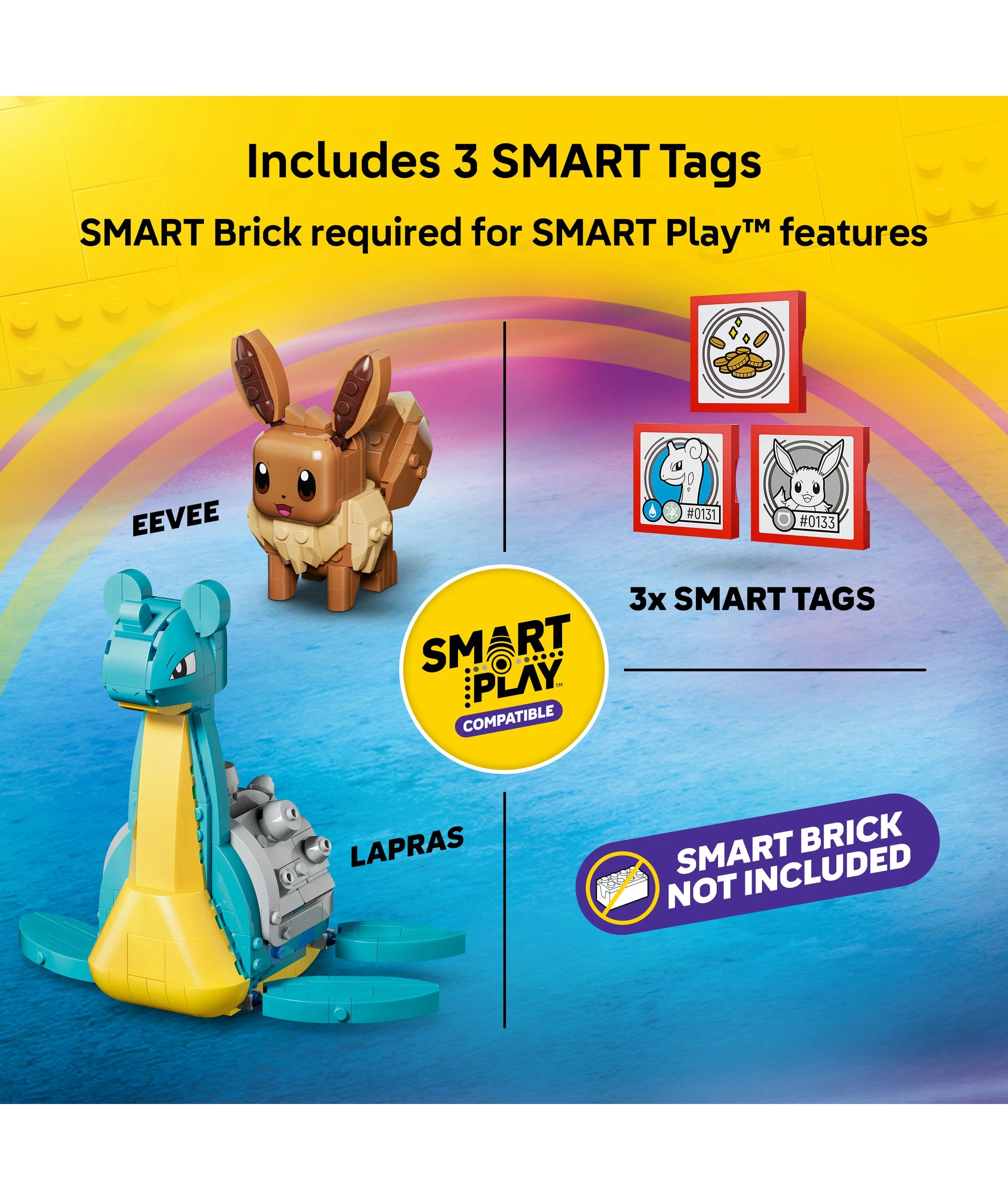 6 LEGO Pokemon SMART Play: Eevee and Lapras's Treasure Hunt 72162, 6 of 11