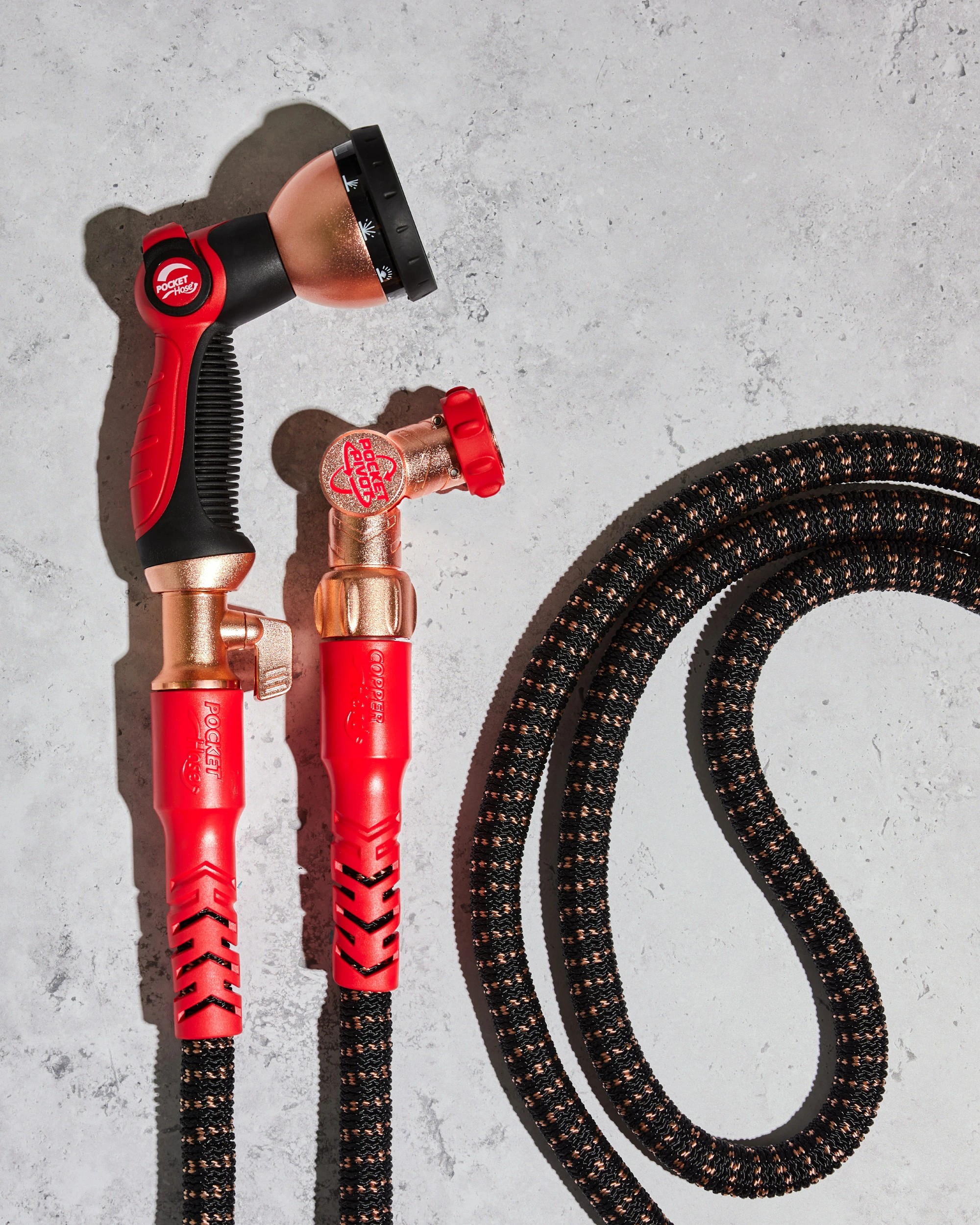 3 Pocket Hose Copper Head 30m Premium Ultra-Durable Expanding Garden Hose, 3 of 9