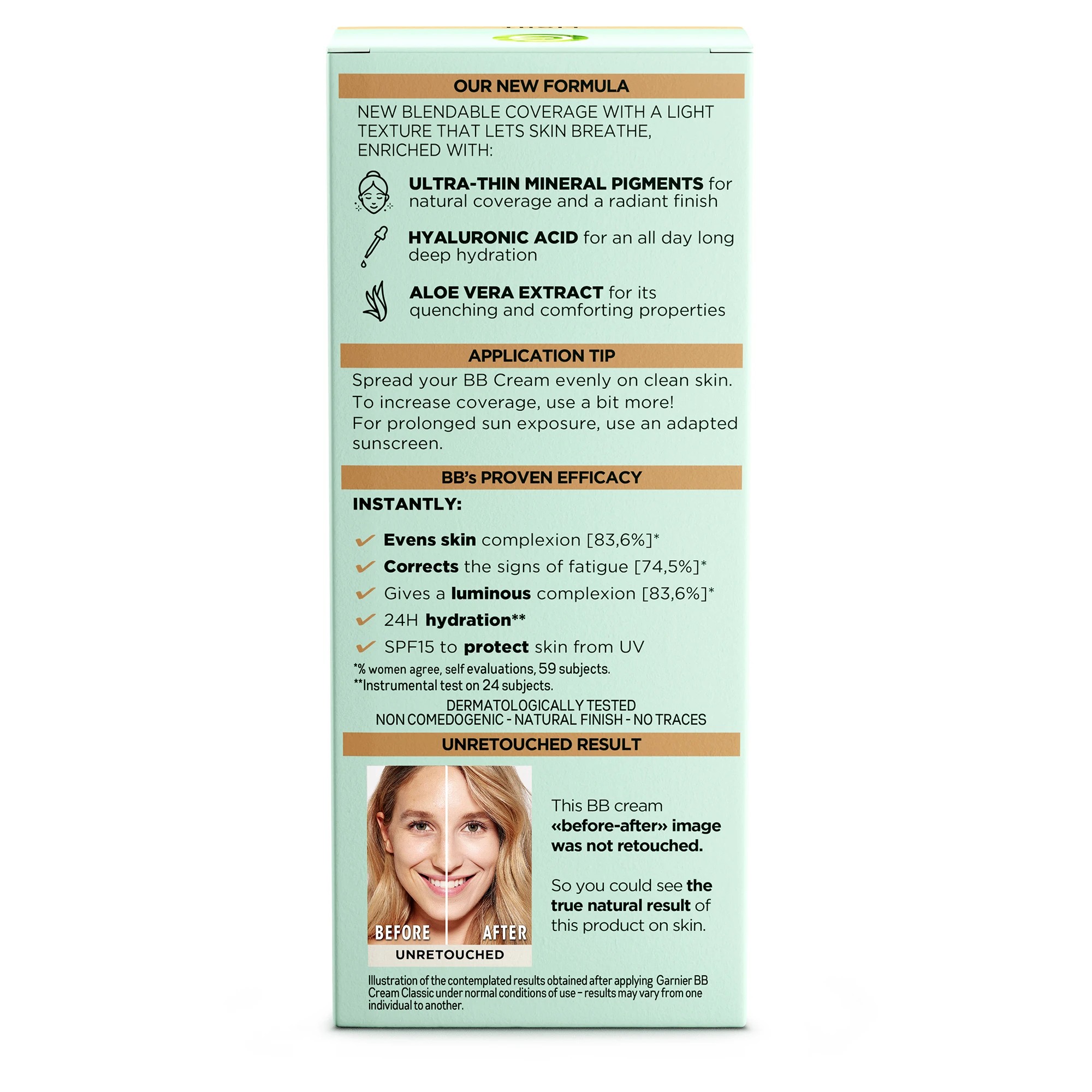 4 Garnier SkinActive Classic All-In-One Perfector BB Cream - Light, 4 of 7