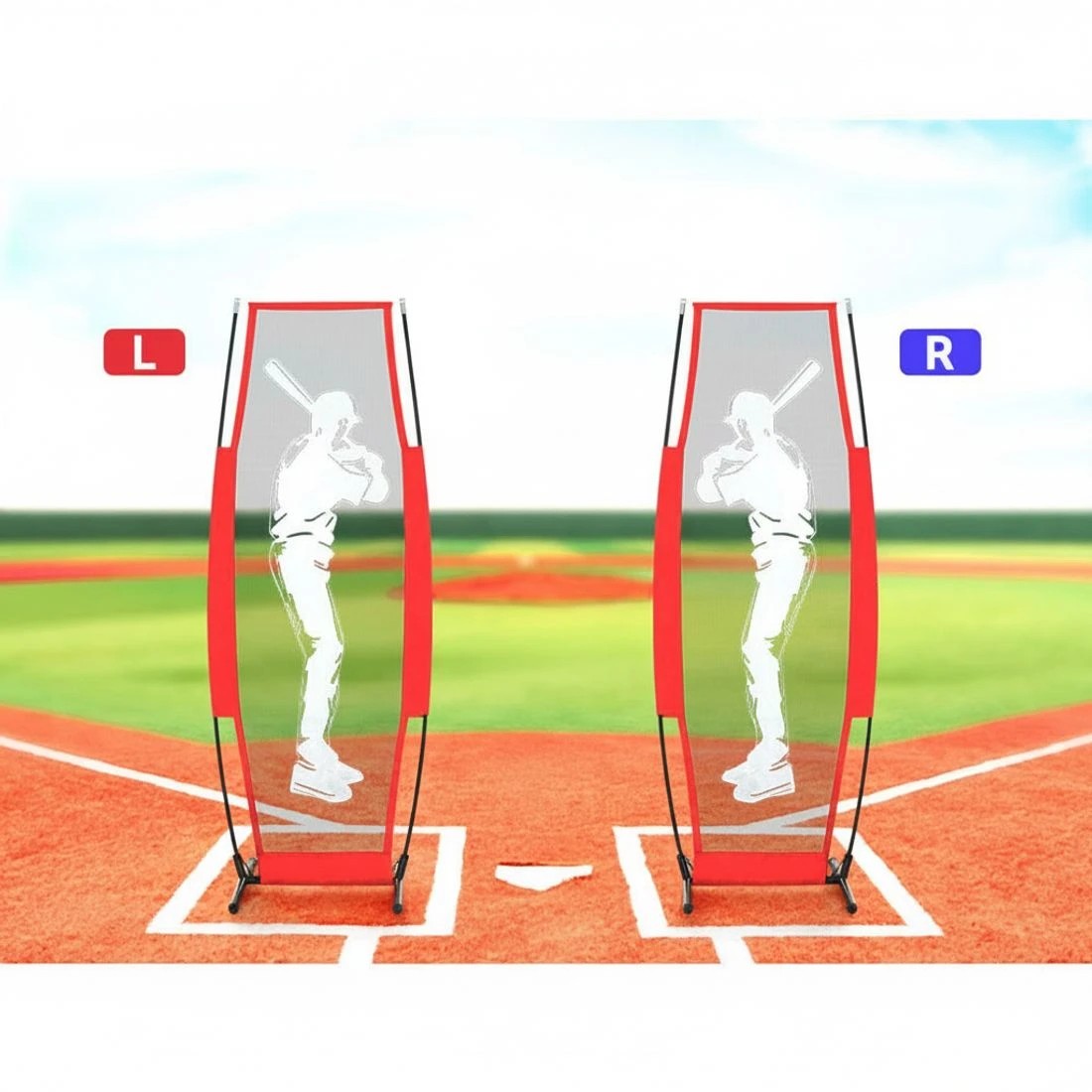 5 Everfit Baseball Net Pitching Kit with Stand Rebound Net Training Aid - Multi, 5 of 6