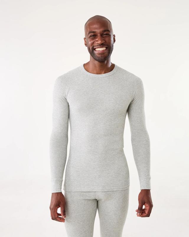 Long Sleeve Mini Waffle Thermal