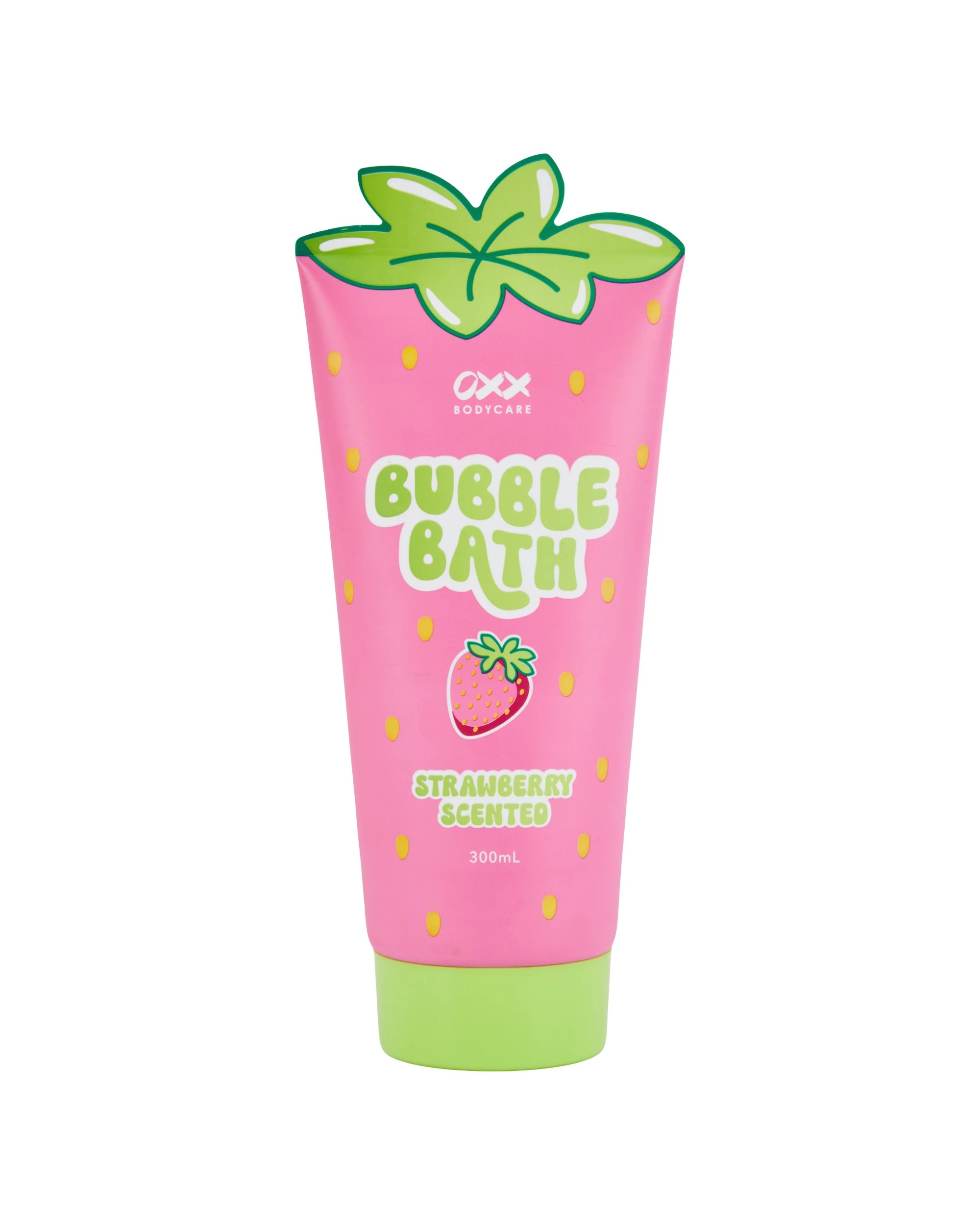1 OXX Bodycare Bubble Bath 300ml - Strawberry Scented, 1 of 3