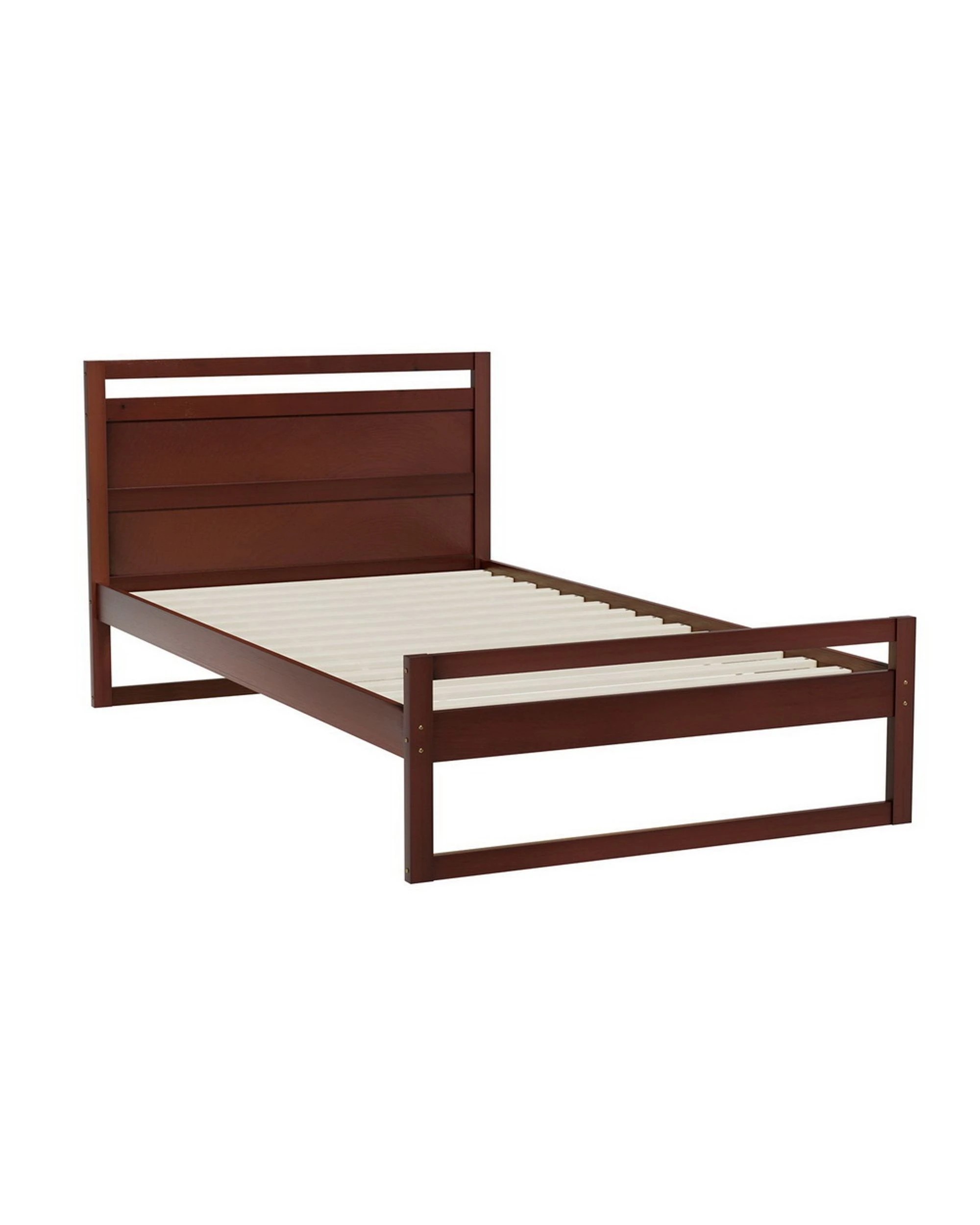 1 Artiss Bed Frame King Single Size Wooden
 - Brown, 1 of 3