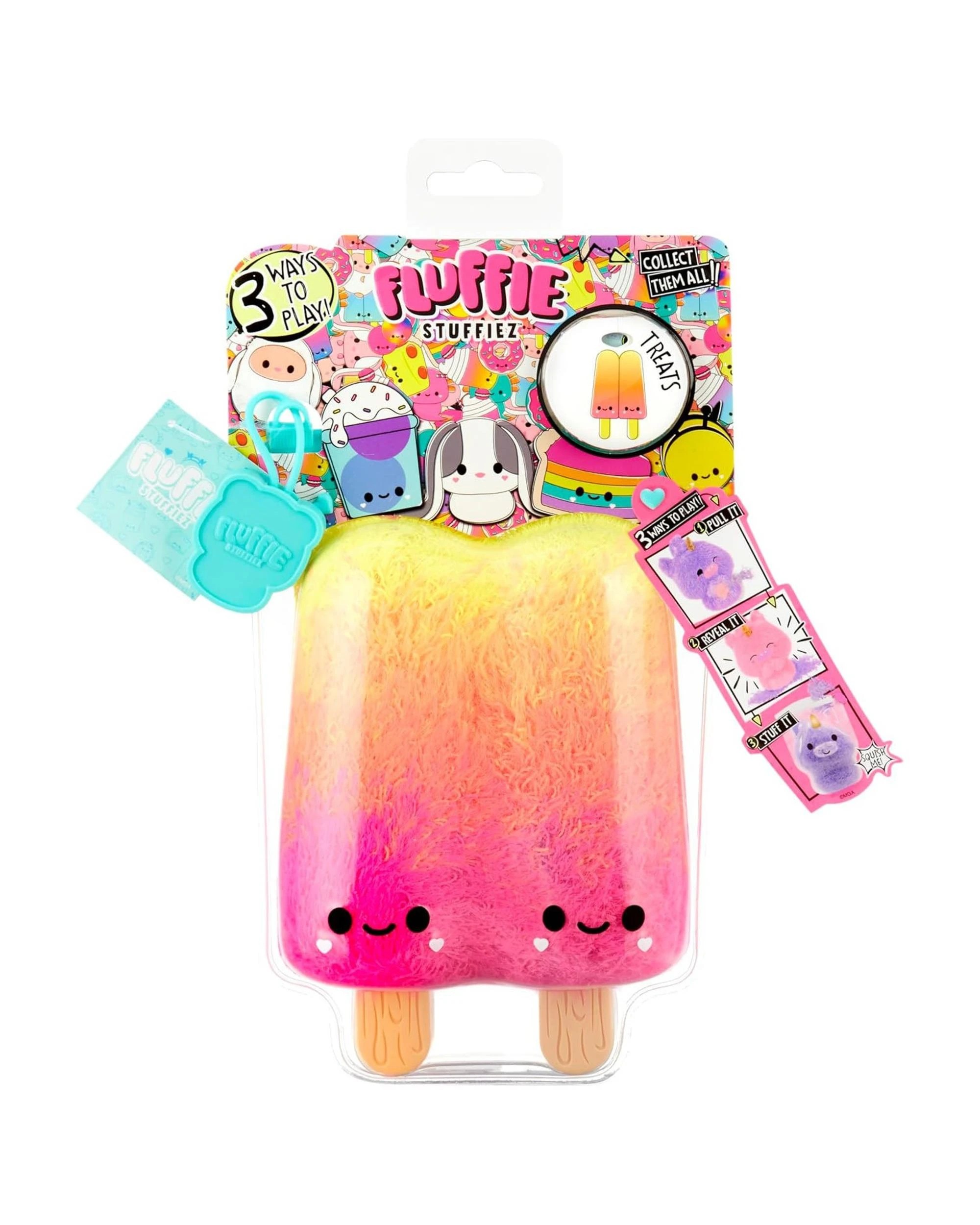 1 Fluffie Stuffiez Treats Popsicle Small Plush, 1 of 3