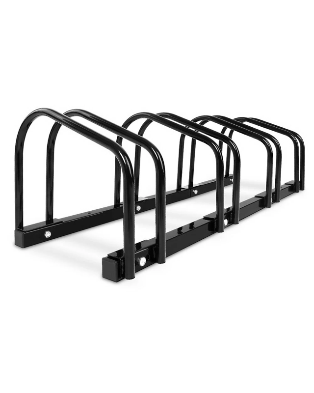 Weisshorn 4 Bike Stand Rack Bicycle Storage Floor Parking Holder Cycling - B