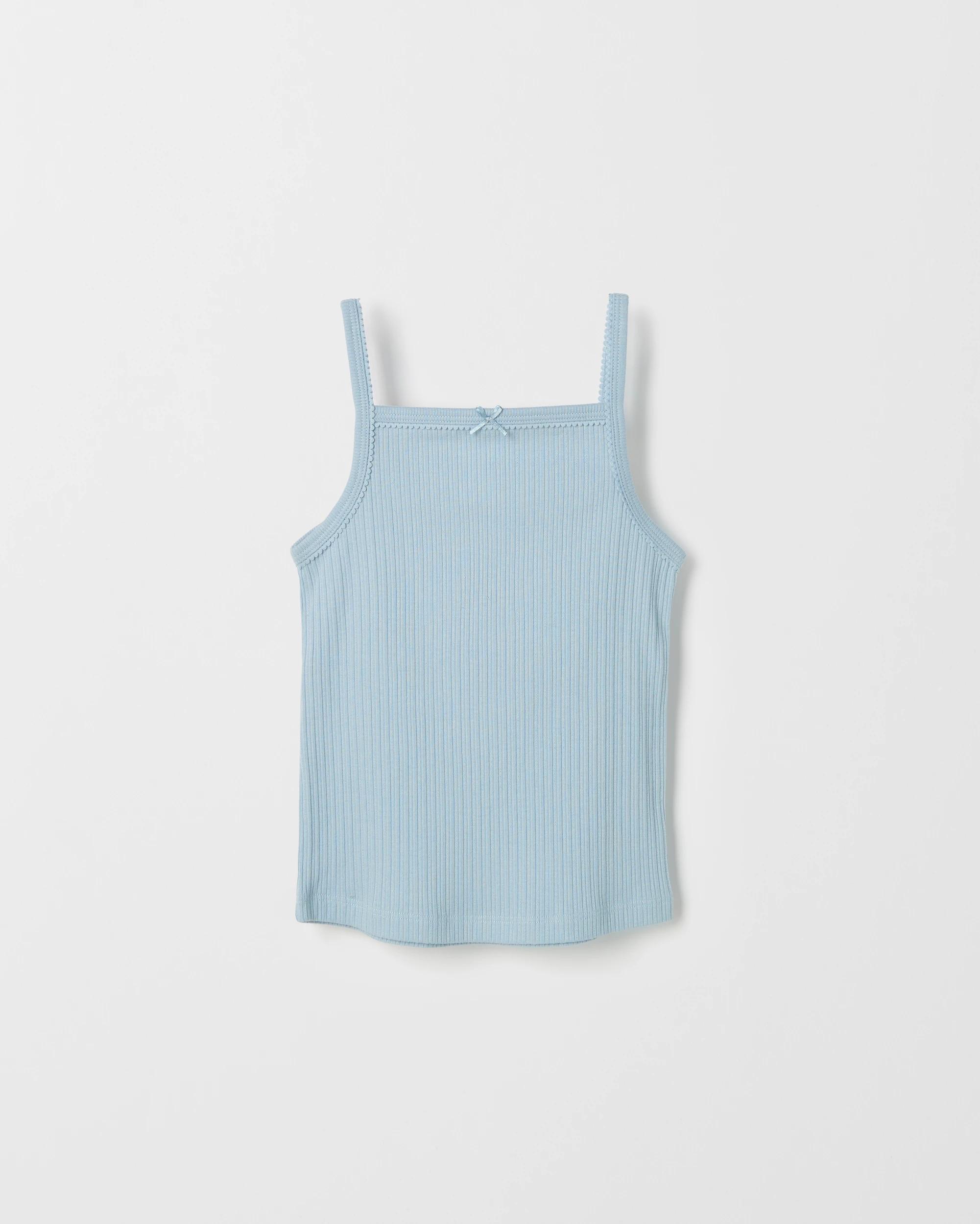4 Maxx Australian Cotton 3 Pack Younger Girls Camisole HEART, 4 of 5