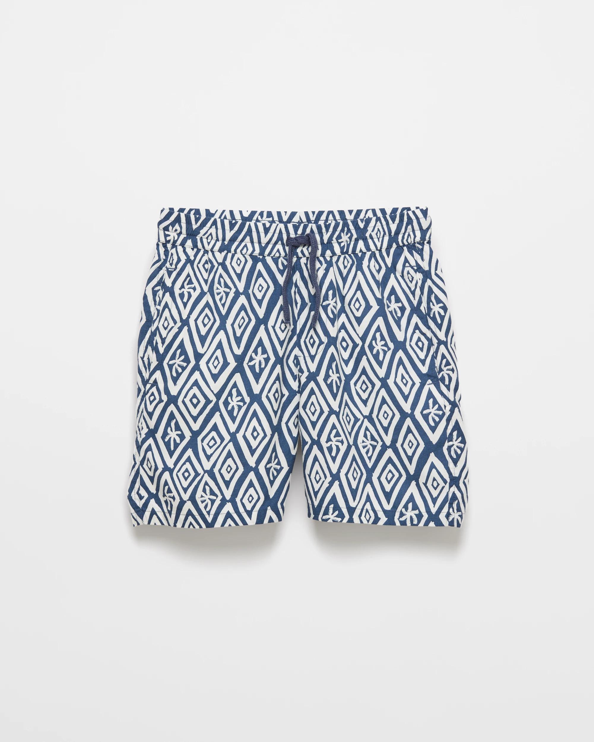 5 Target Woven Shorts BLUE GEO, 5 of 6