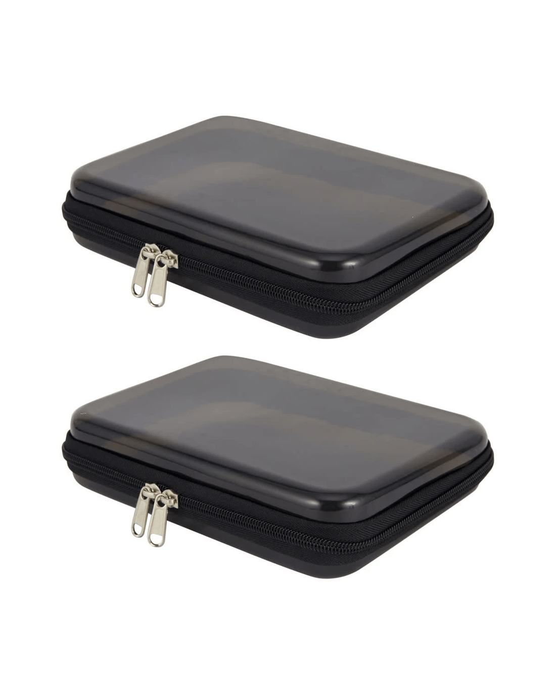 2 2 Pack Clear Packing Cubes - Black, 2 of 8