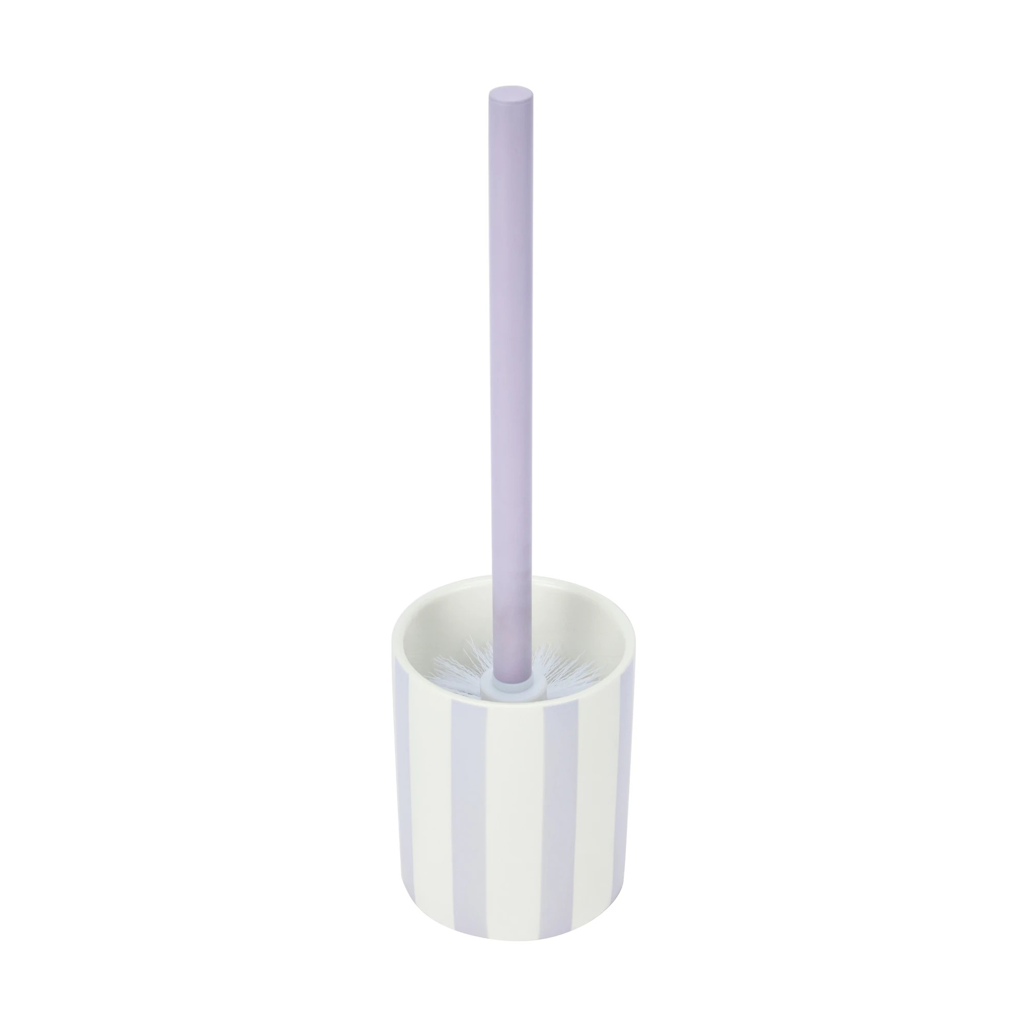 1 Stripe Toilet Brush - Lilac, 1 of 6