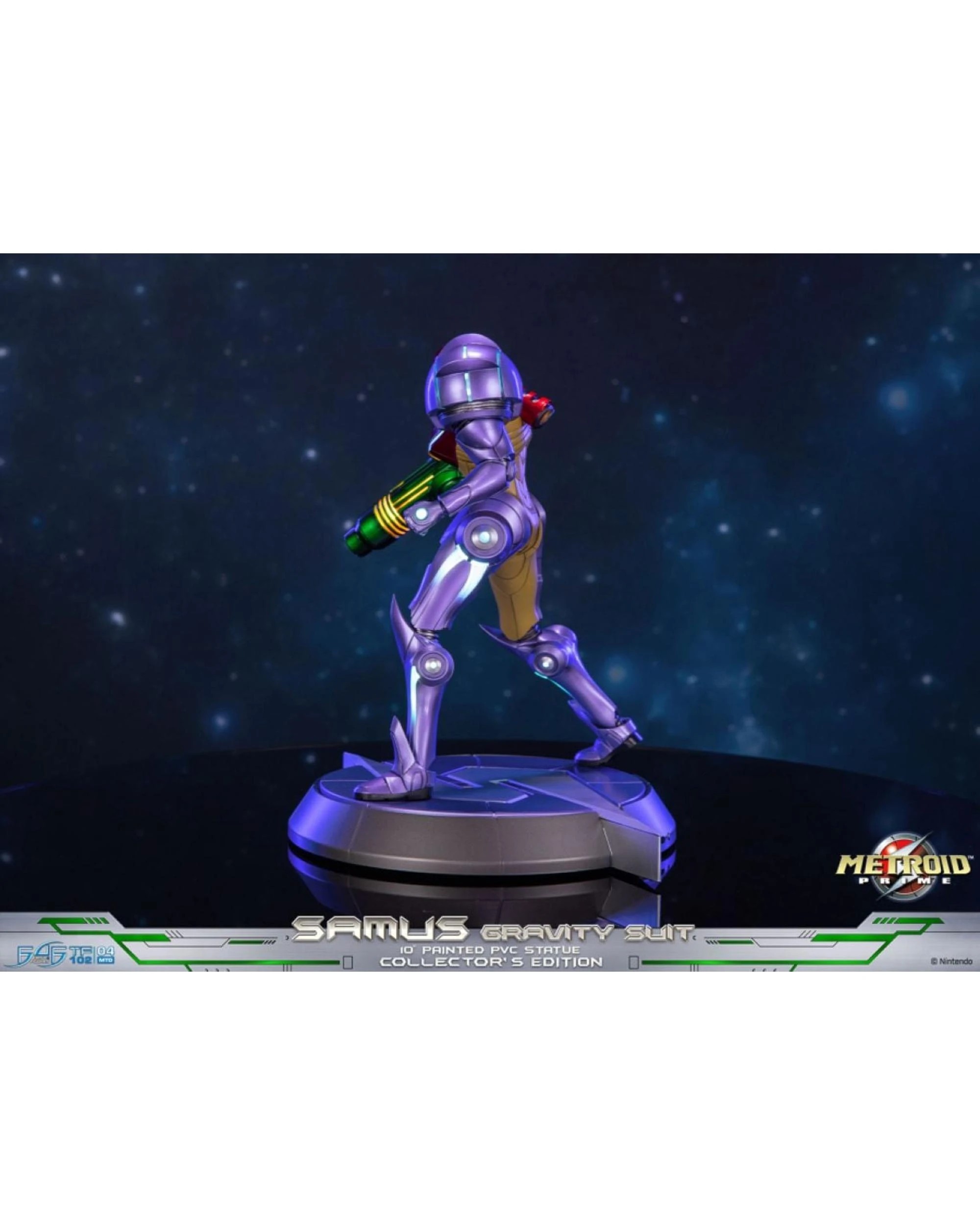 3 Metroid Prime Samus Gravity Suit PVC Statue Collector's Edition, 3 of 10