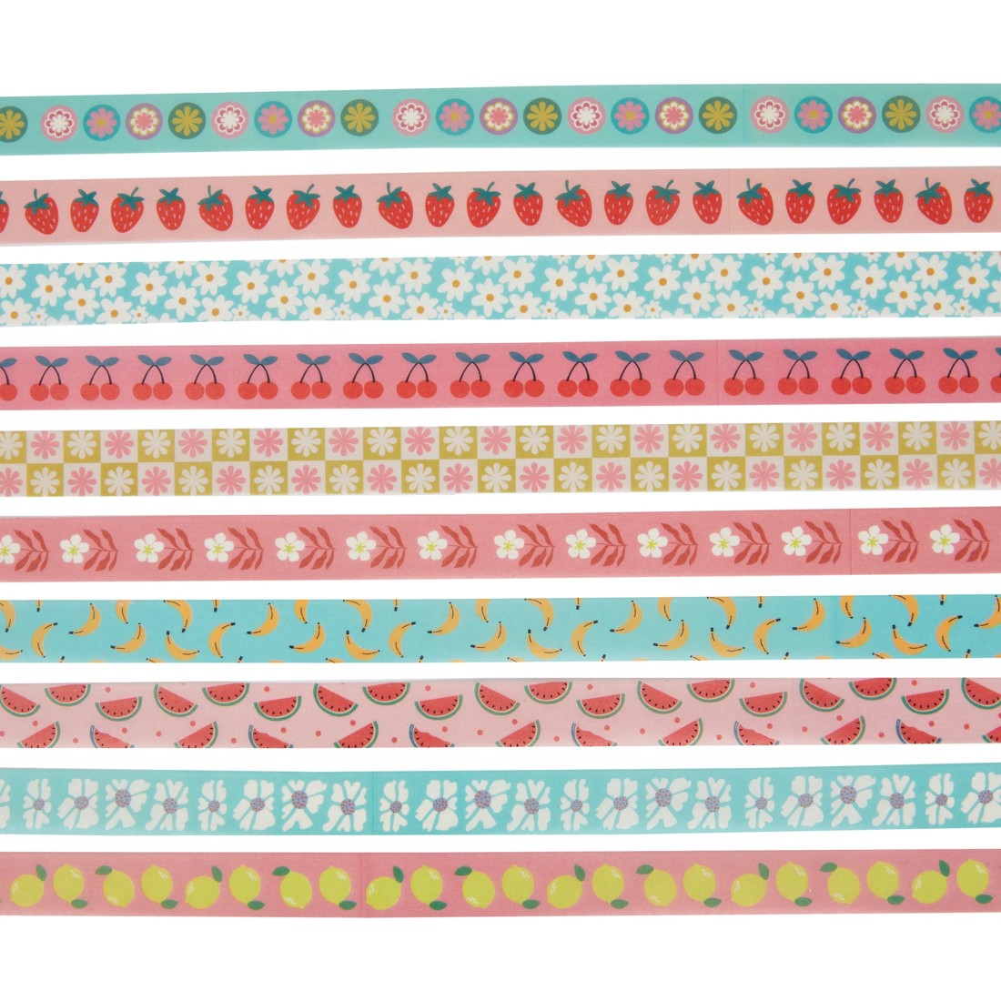 3 10 Pack Washi Tapes - Cute Fruit, 3 of 3