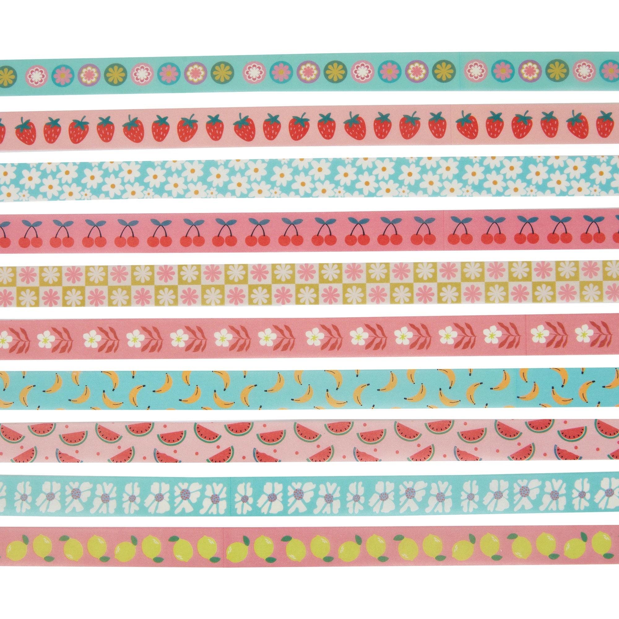 3 10 Pack Washi Tapes - Cute Fruit, 3 of 3