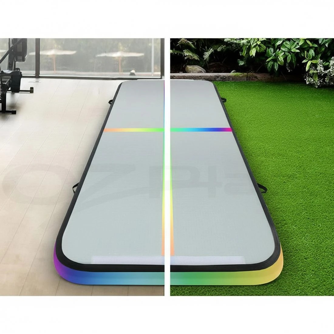 5 Everfit 3M Air Track Gymnastics Tumbling Exercise Mat Inflatable Mats + Pump - Multi, 5 of 6