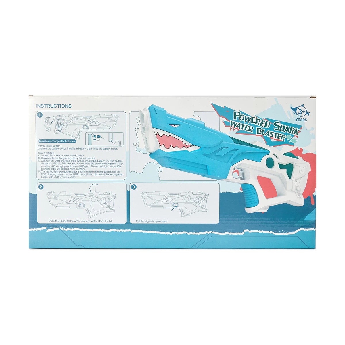 7 Powered Shark Water Blaster, 7 of 9