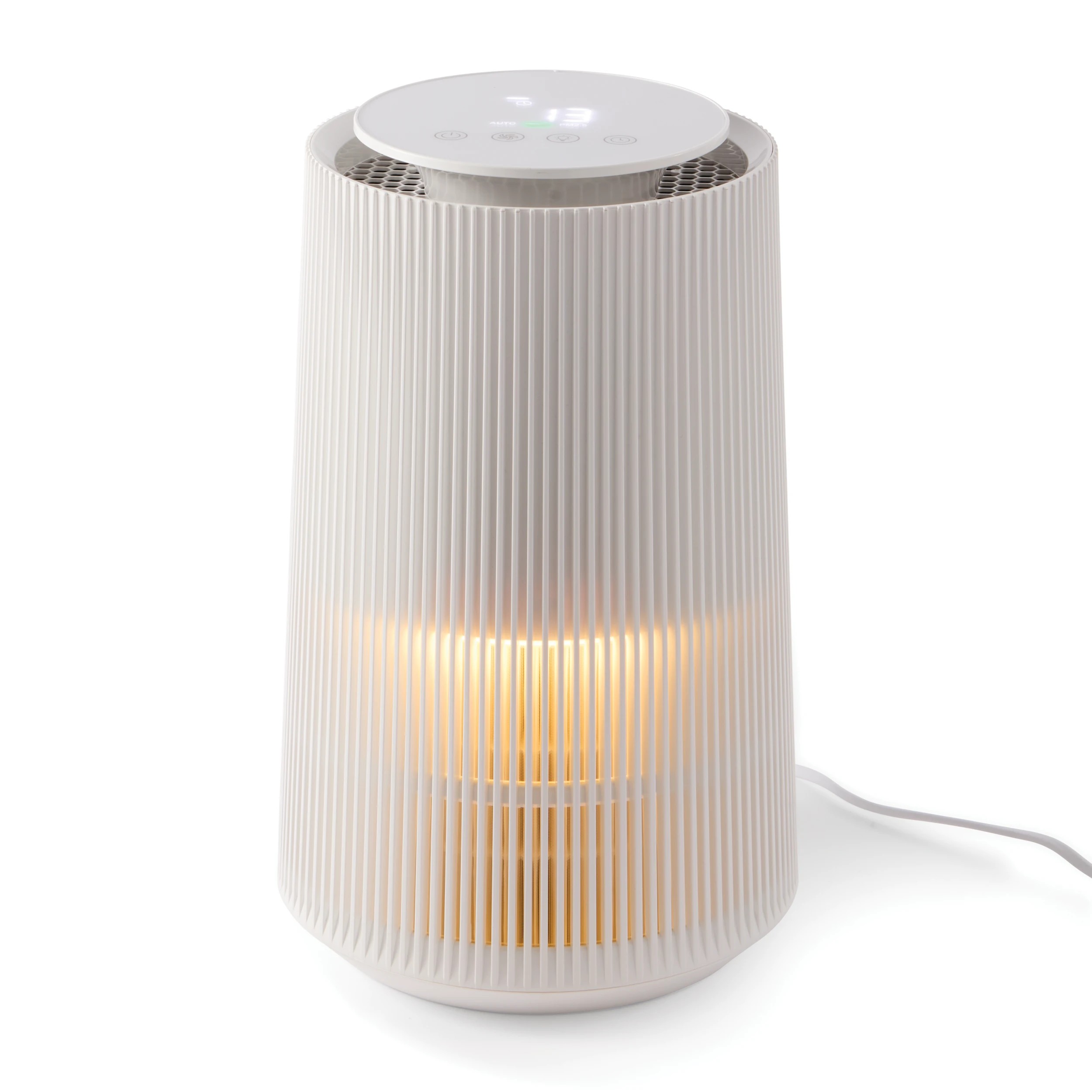 2 Air Purifier Ribbed - White, 2 of 6