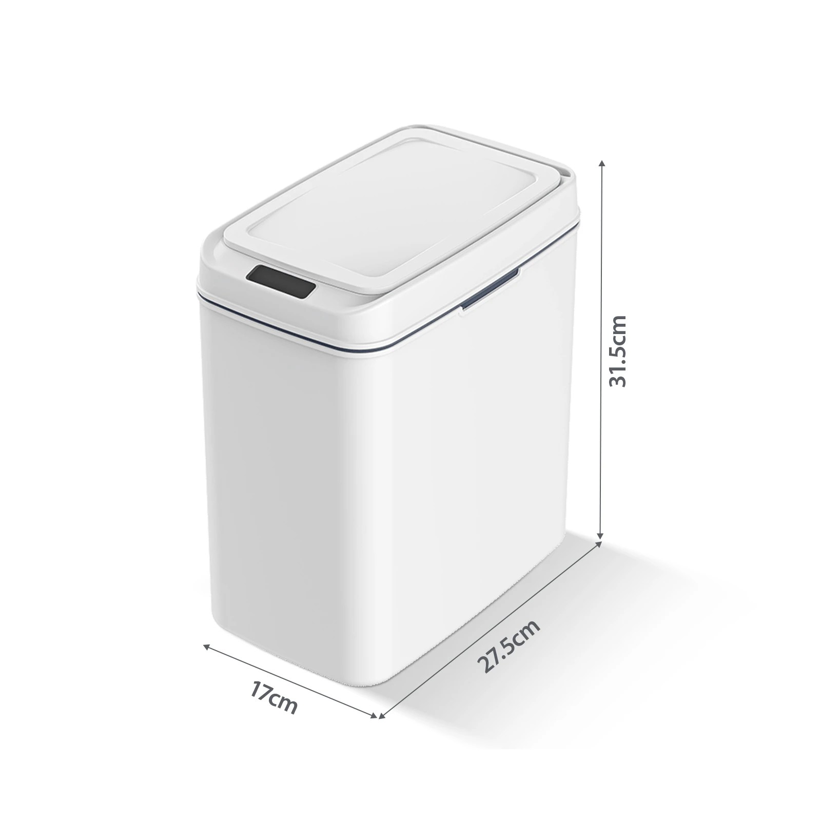 1 Dr Fussy Sensor Rubbish Bin 14L Dustbin Recycling Garbage, 1 of 4