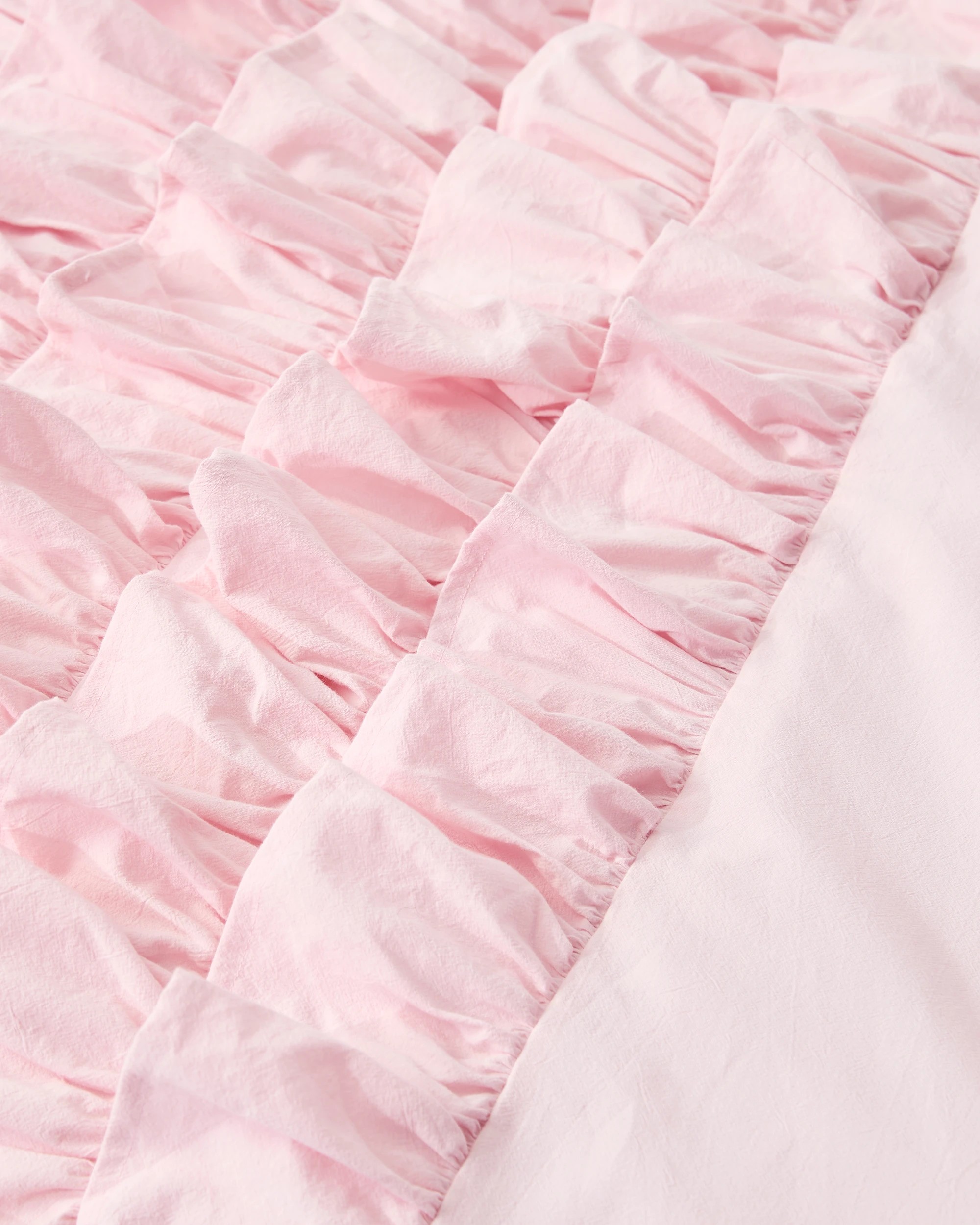 8 Target Chloe Ruffle Stonewash Cotton Quilt Cover Set - Single Bed - Pink, 8 of 10