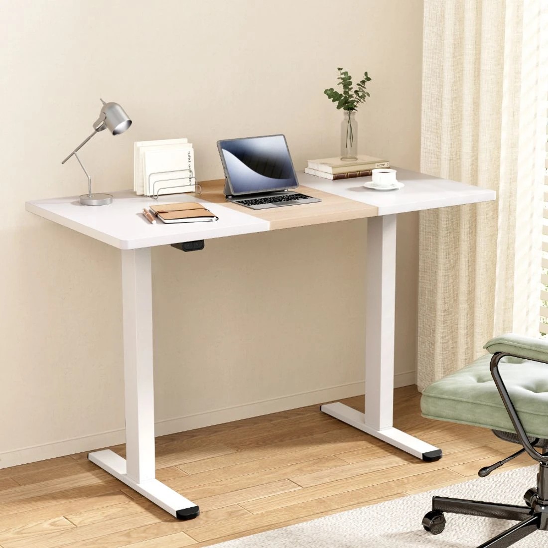3 Artiss Standing Desk Motorised Dual Motor 120CM - Multi, 3 of 7