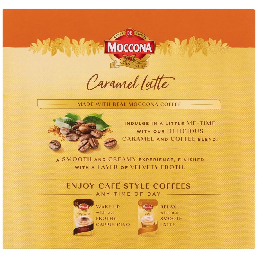 2 Moccona Caramel Latte Sachets 30 Pack, 2 of 4