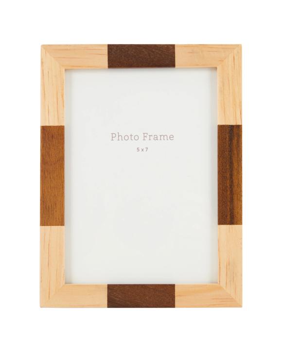 2 Tone Photo Frame - 5in. x 7in., Wood