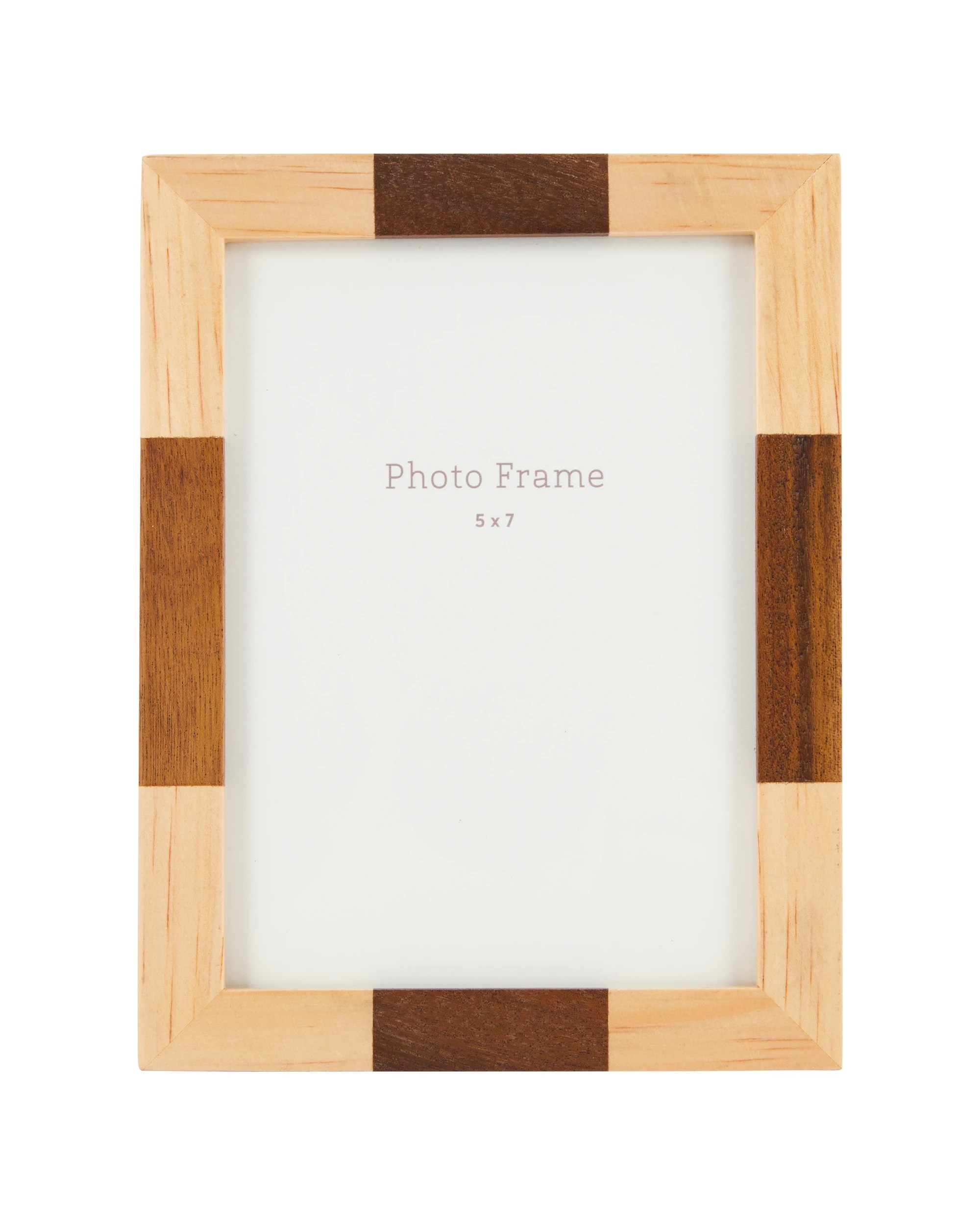 1 2 Tone Photo Frame - 5in. x 7in., Wood, 1 of 5