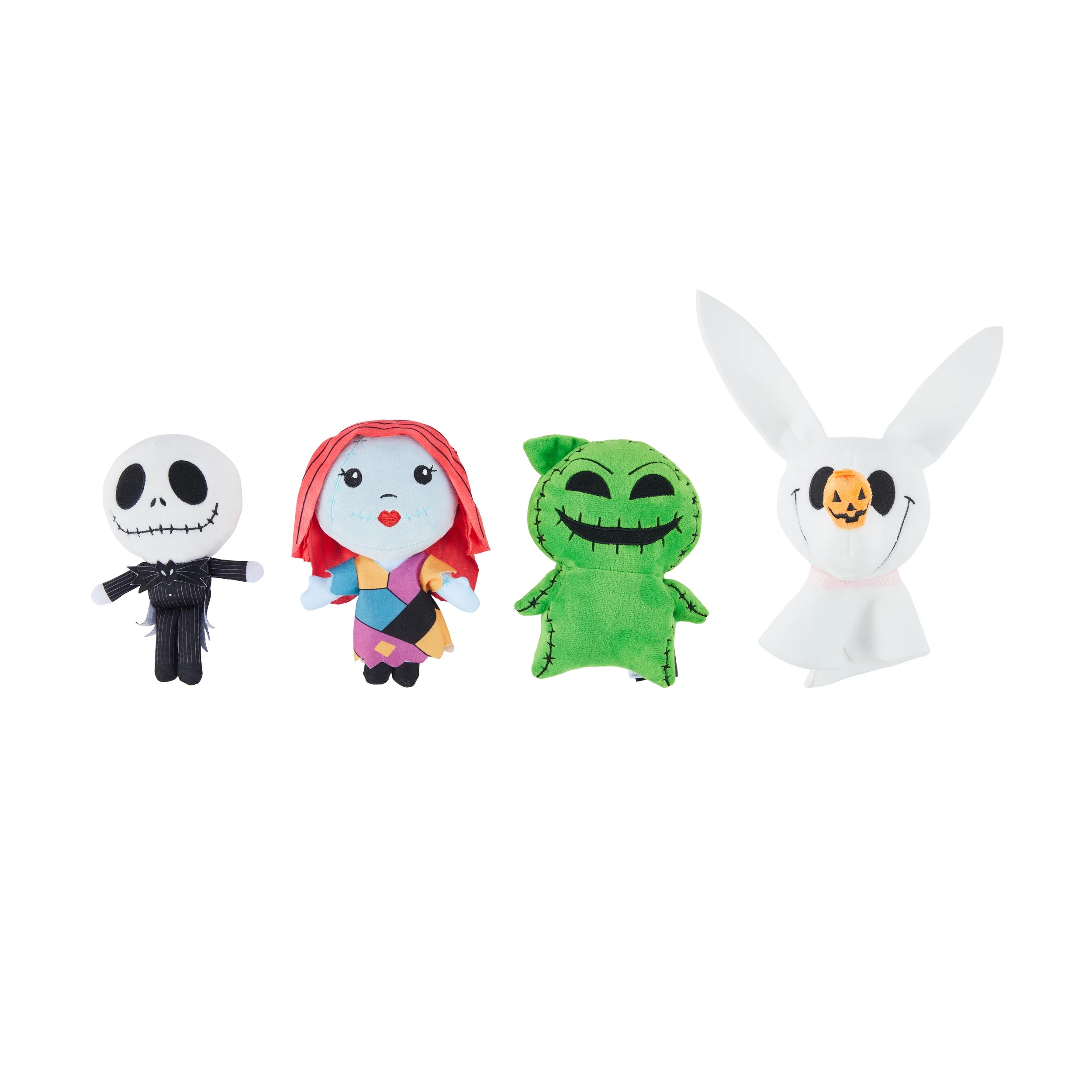 1 4 Pack Disney Tim Burton's The Nightmare Before Christmas Plush Toys, 1 of 4