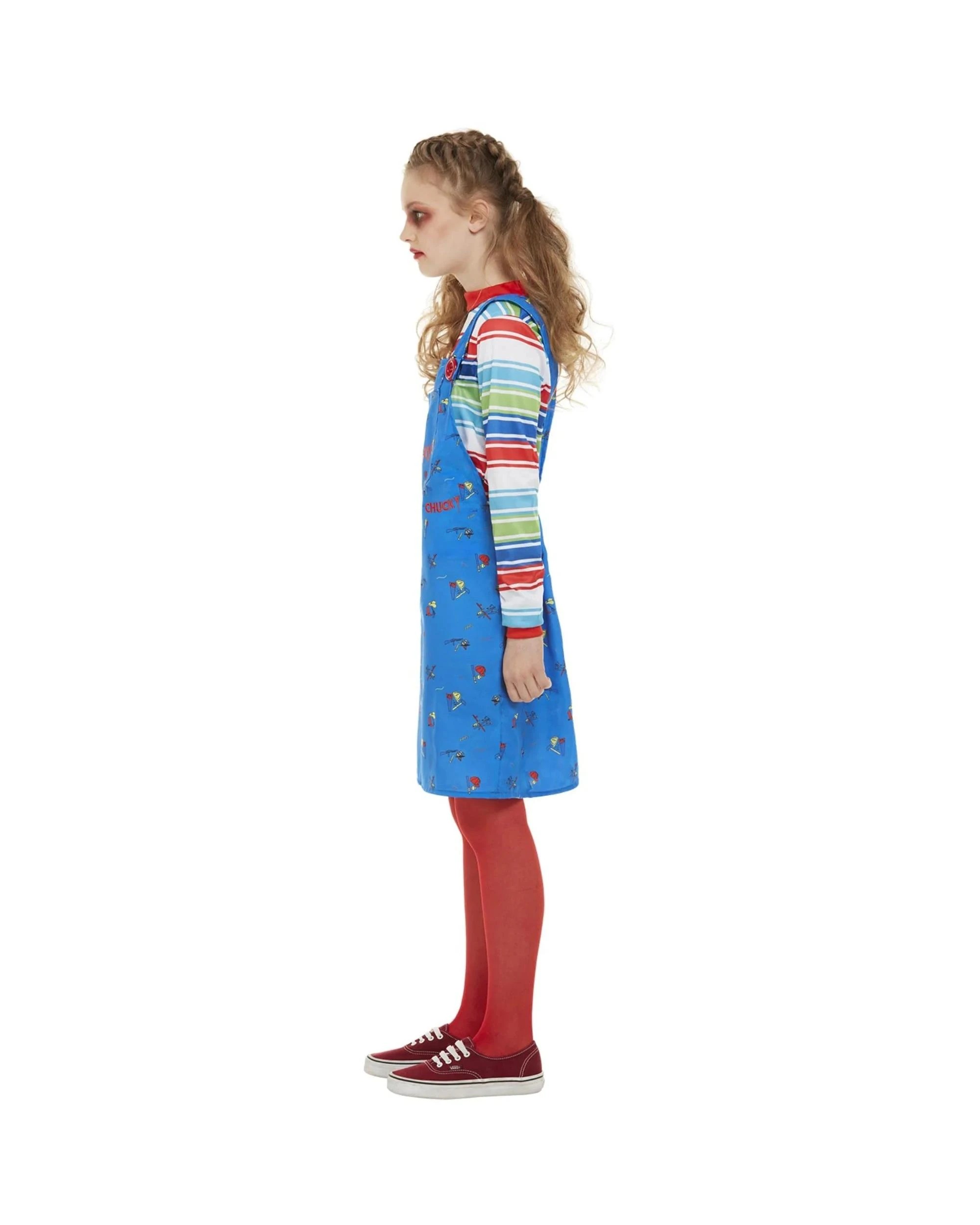 2 Childs Play Chucky Child Costume Size S 4-6 Years, 2 of 5