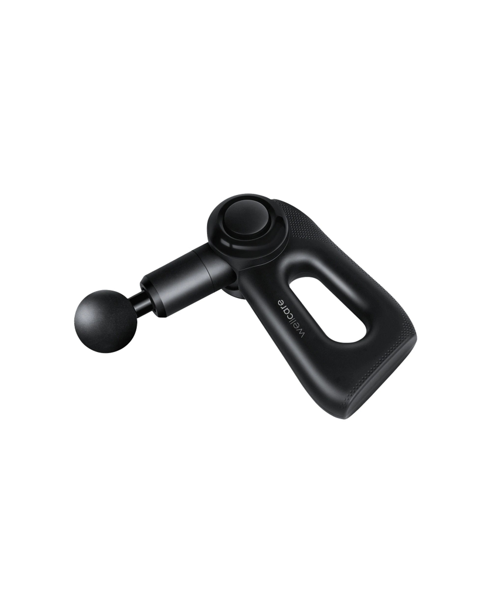 1 Wellcare Impact Therapy Massage Gun Interchangeable Heads Carry Case Ergonomic - Black, 1 of 3