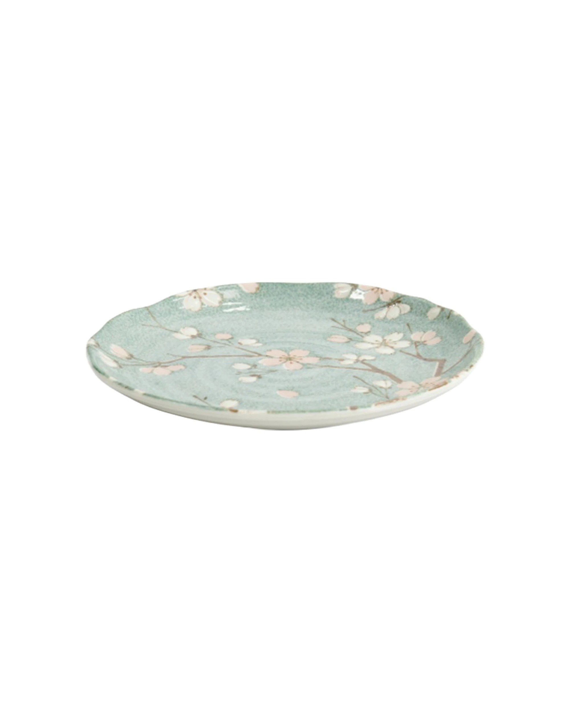 1 Tokyo Design Studio Fujisakura Plate Elegant Design 16.5x2cm - Green, 1 of 4