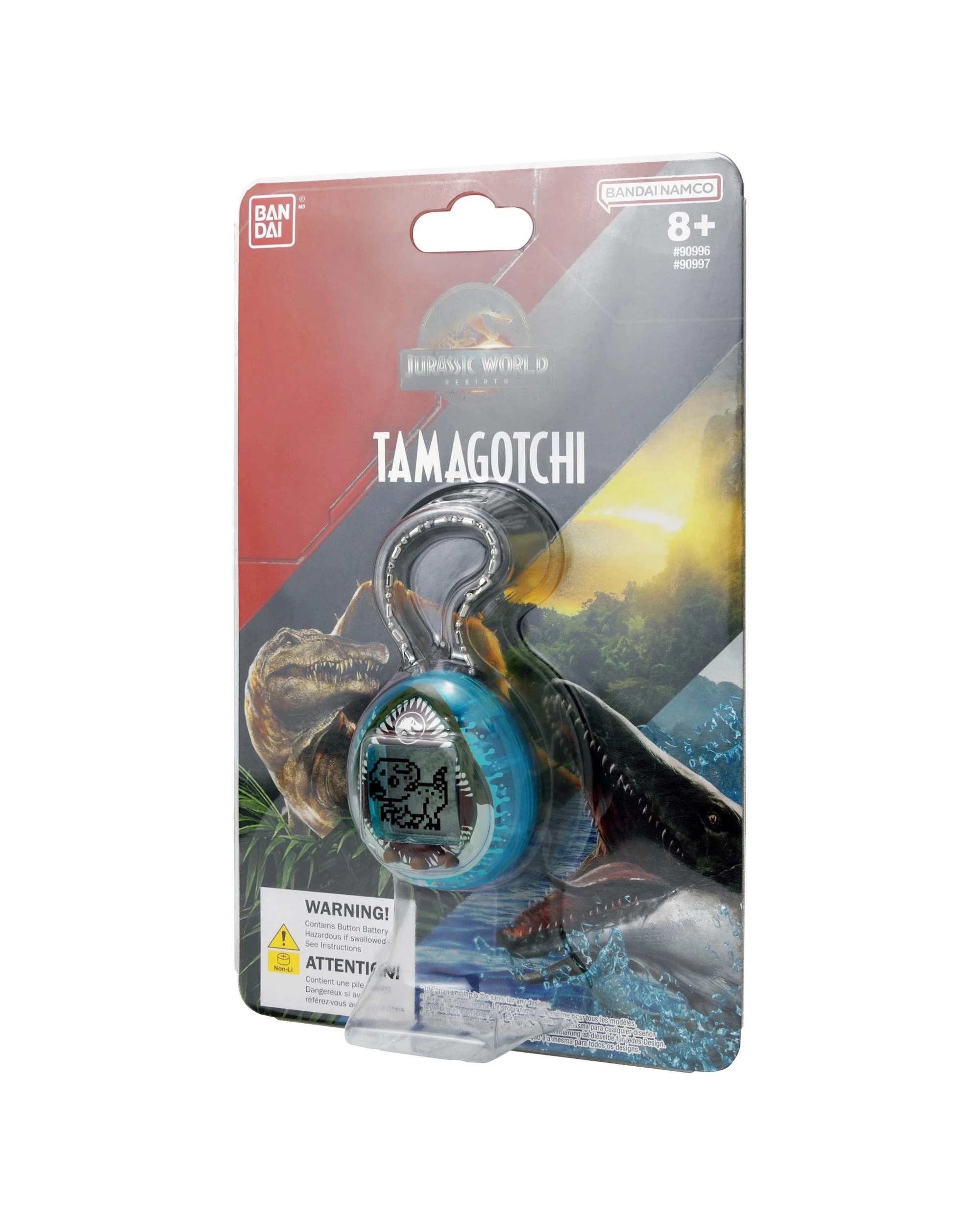 2 Tamagotchi Nano Jurassic World Rebirth Mosasaurus, 2 of 6