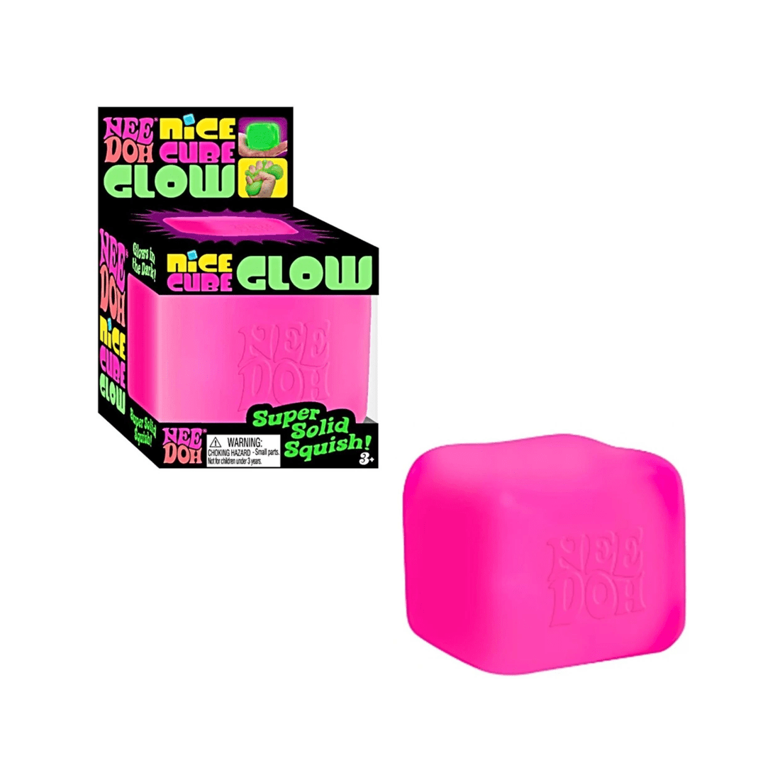 1 Schylling NeeDoh Nice Cube Glow Assortment, 1 of 2