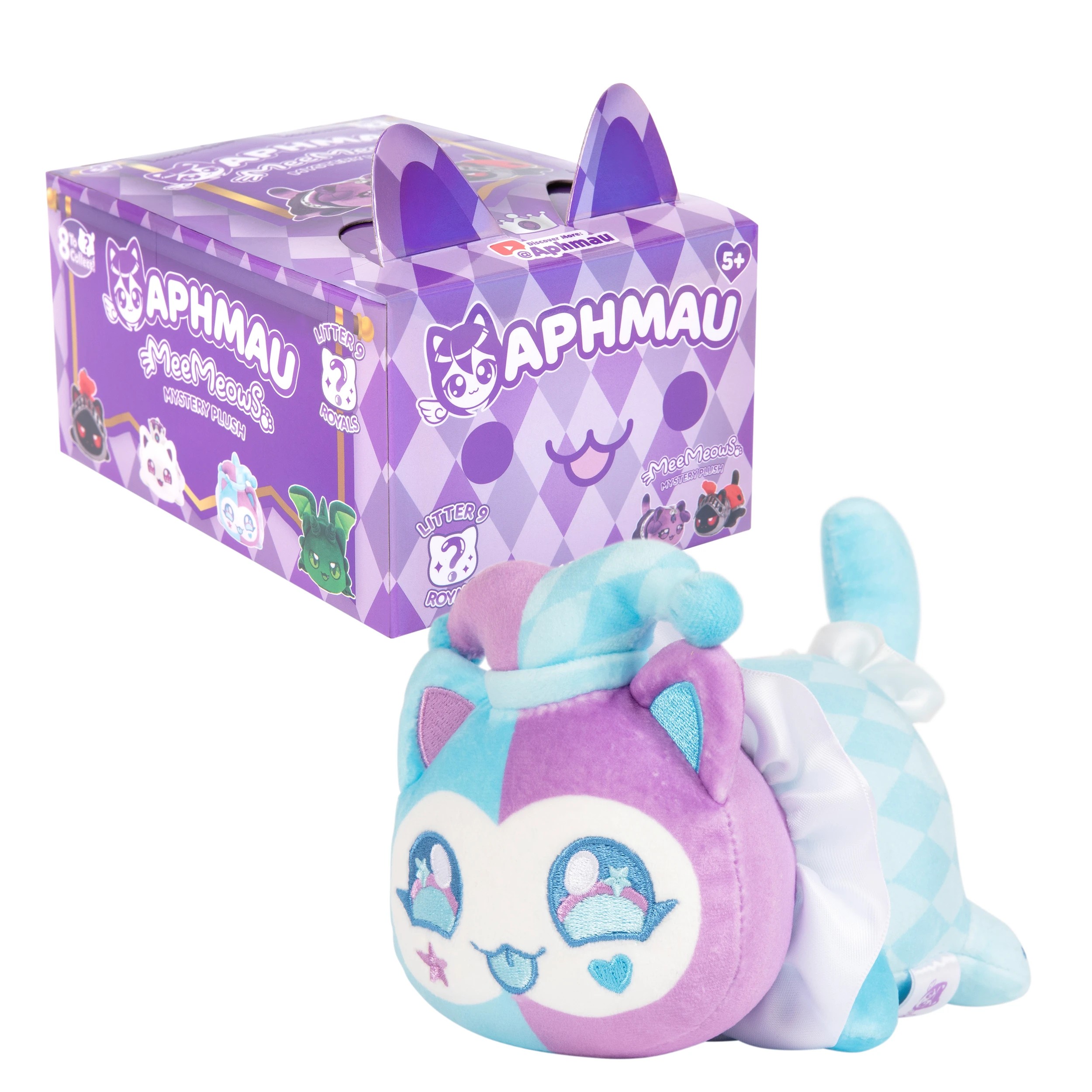 8 15cm Aphmau MeeMeows Mystery Plush Toy: Royals - Assorted, 8 of 10