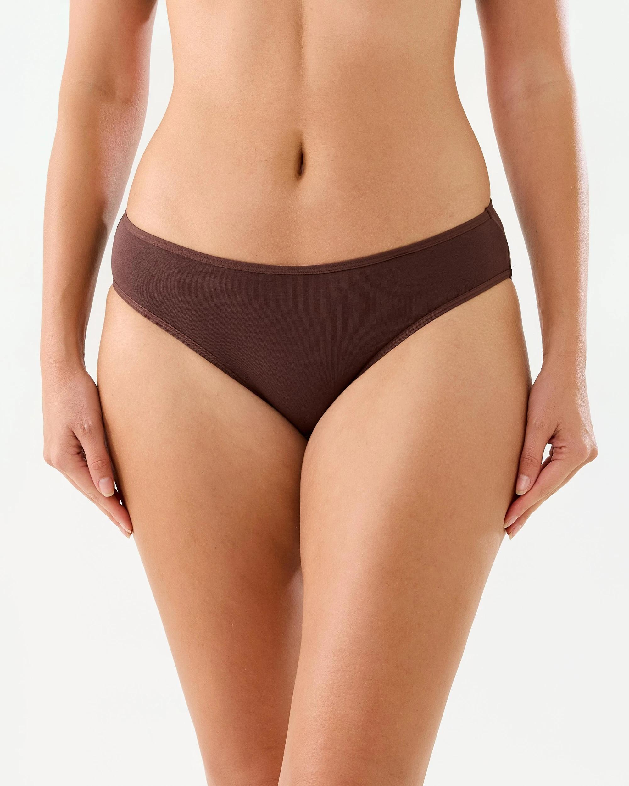 3 7 Pack Cotton Stretch Bikini Briefs Pink Pack, 3 of 10
