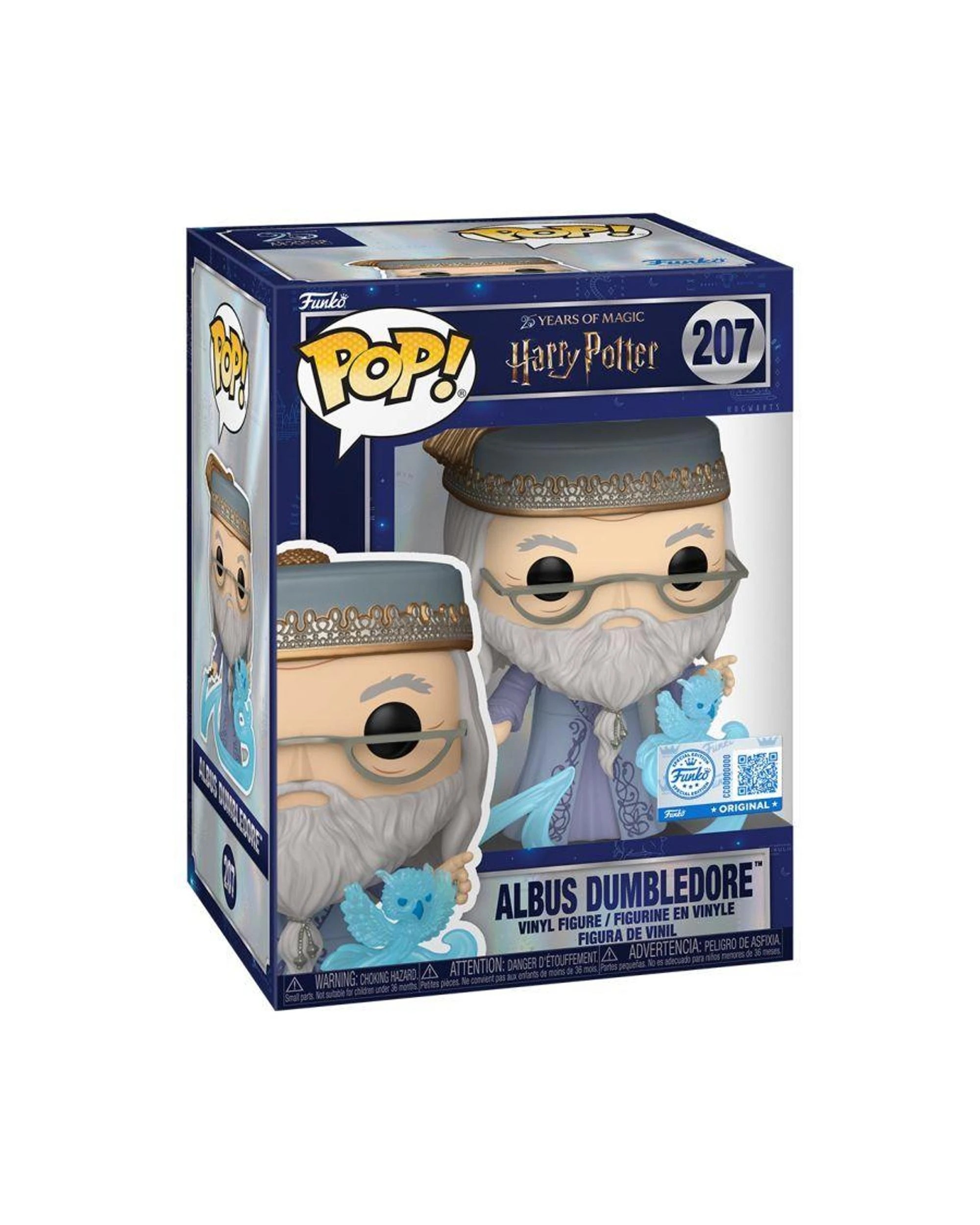 3 Harry Potter 25 Years Of Magic Dumbledore With Patronus Funko POP! Vinyl, 3 of 3