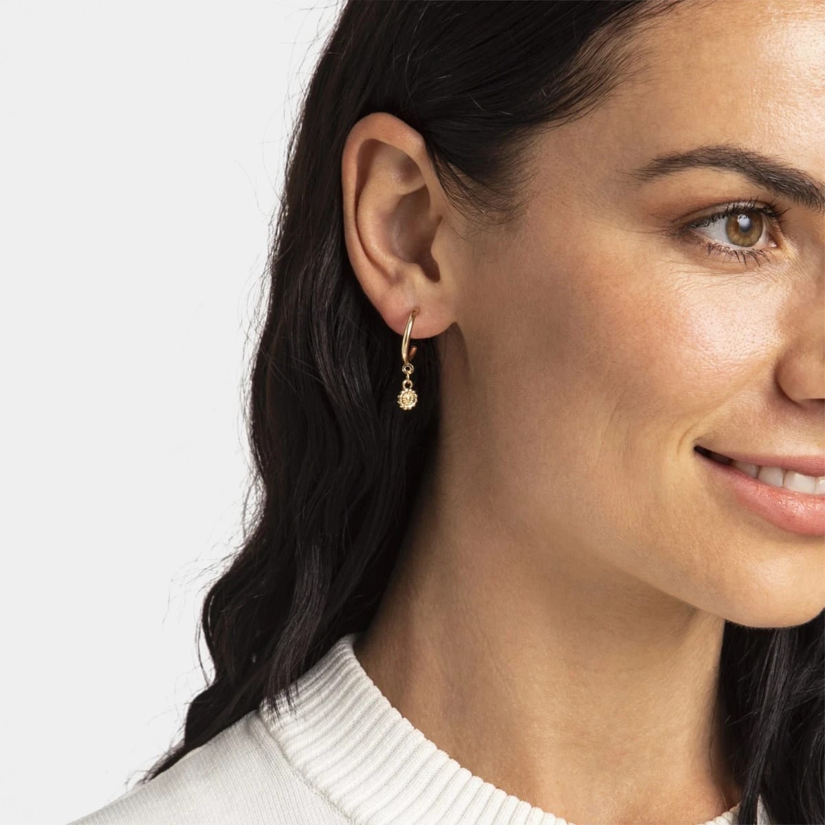 4 6 Pack Hoop and Stud Earrings - Gold Tone, 4 of 5