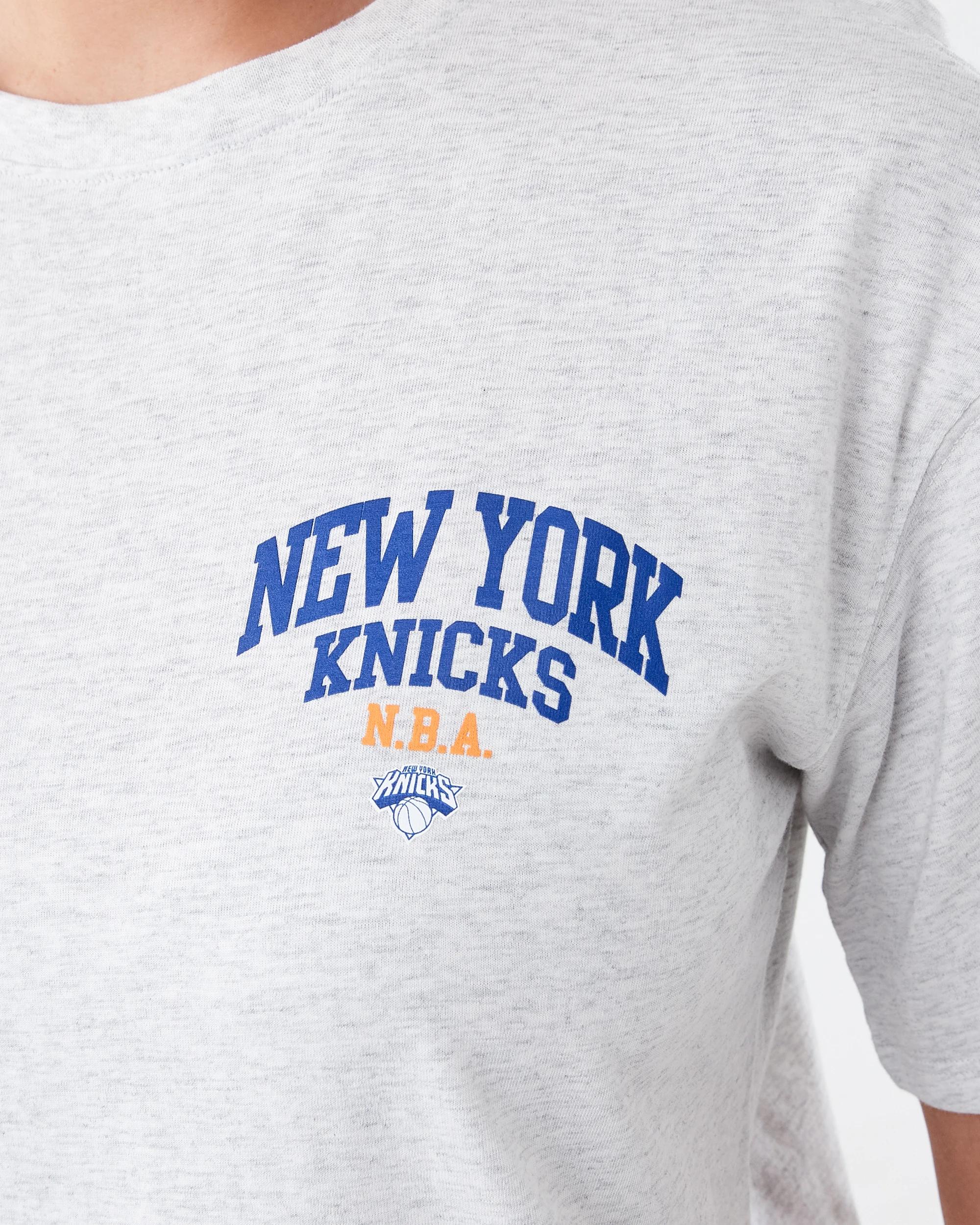 5 Official NBA Lounge Set WHITE MARLE KNICKS, 5 of 9
