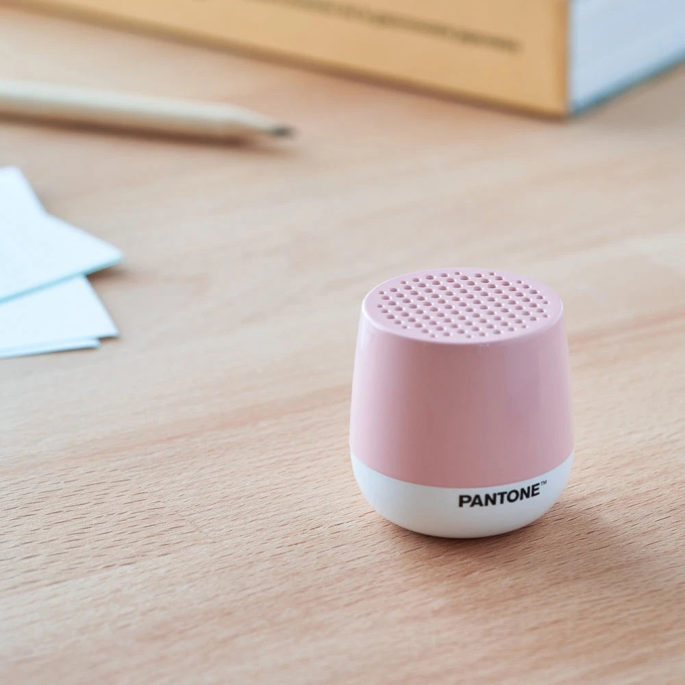 3 Lexon Mino+ Mini Bluetooth Speaker PANTONE - Pink, 3 of 4
