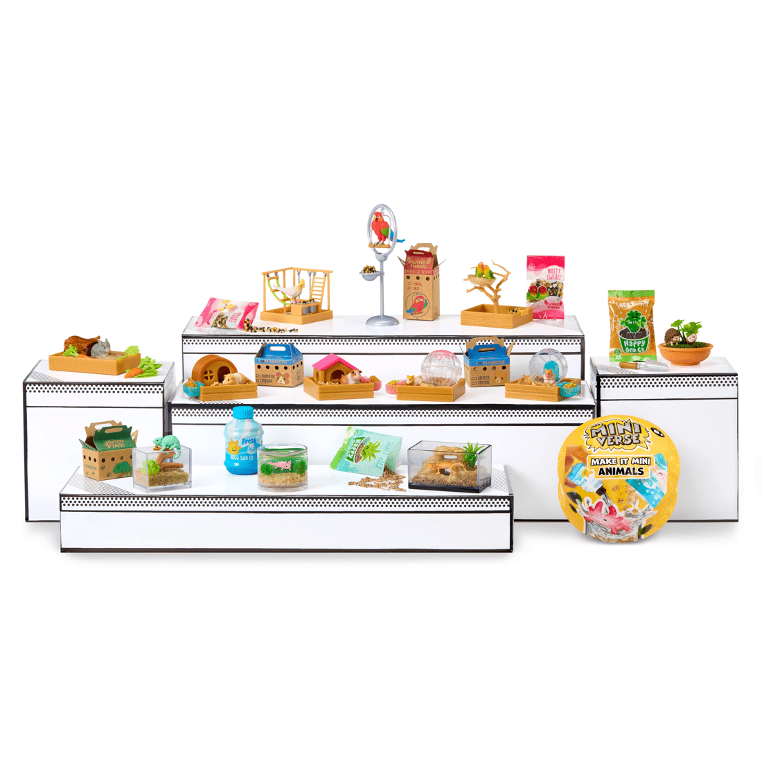 6 MGA's Miniverse: Make It Mini Animals - Assorted, 6 of 6