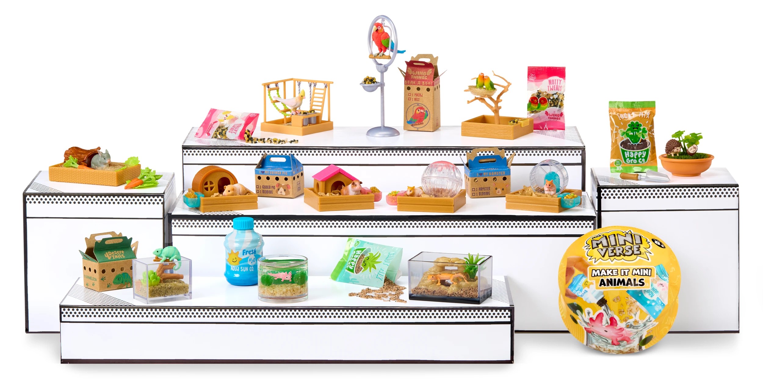 6 MGA's Miniverse: Make It Mini Animals - Assorted, 6 of 6