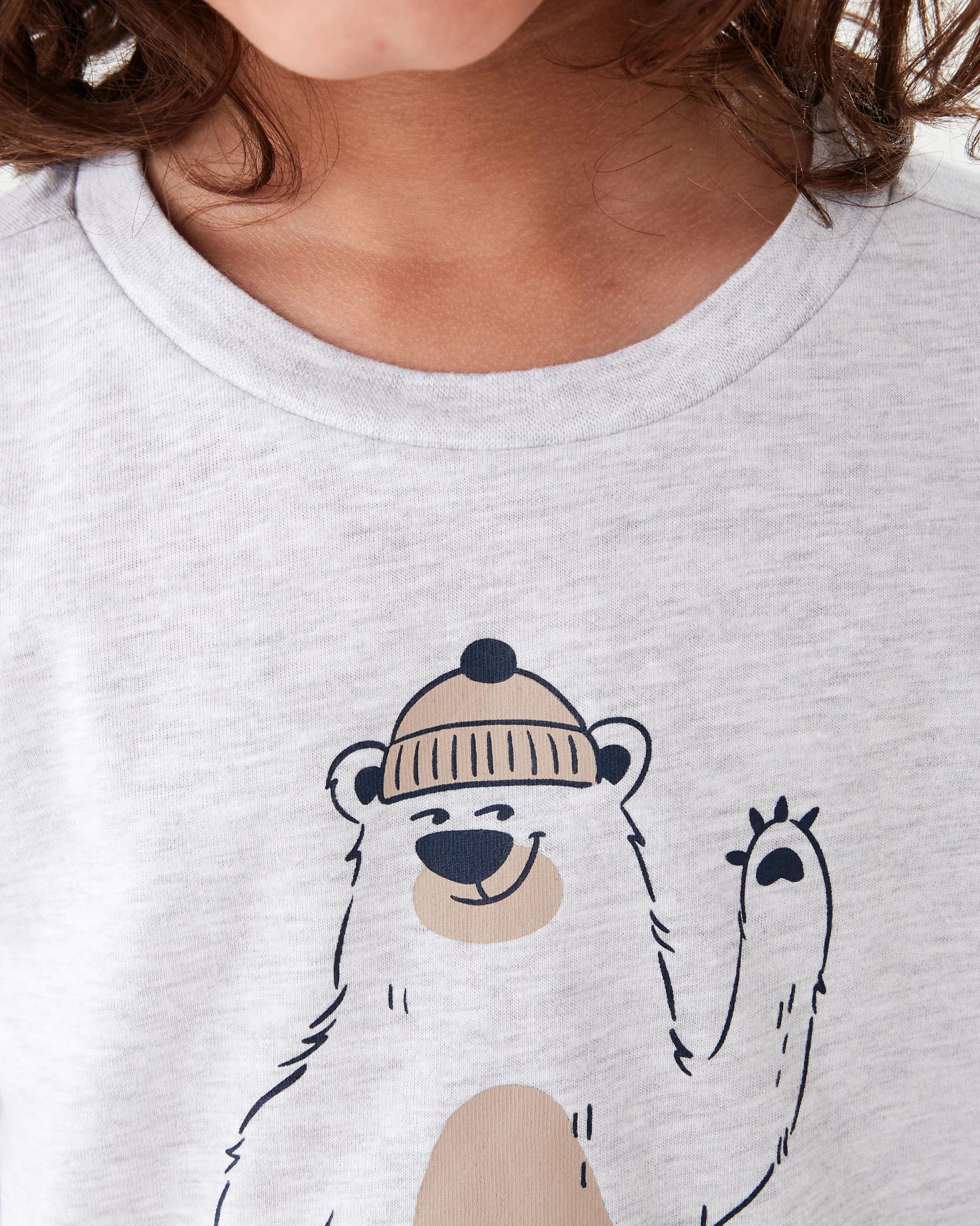 4 Long Sleeve Print T-shirt Gry Animal, 4 of 6