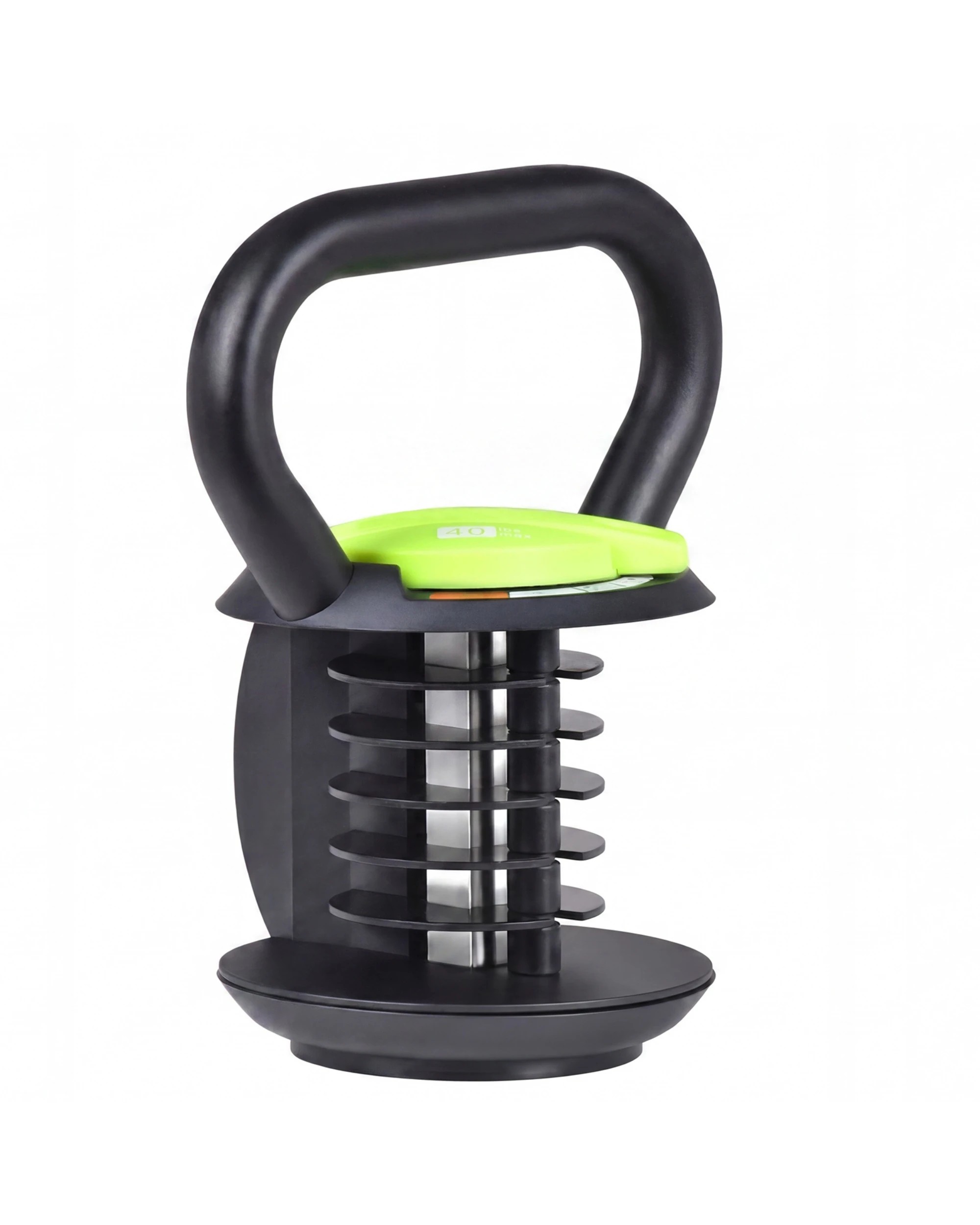 6 ADVWIN Adjustable Kettlebell Weight Set - Green, 6 of 7