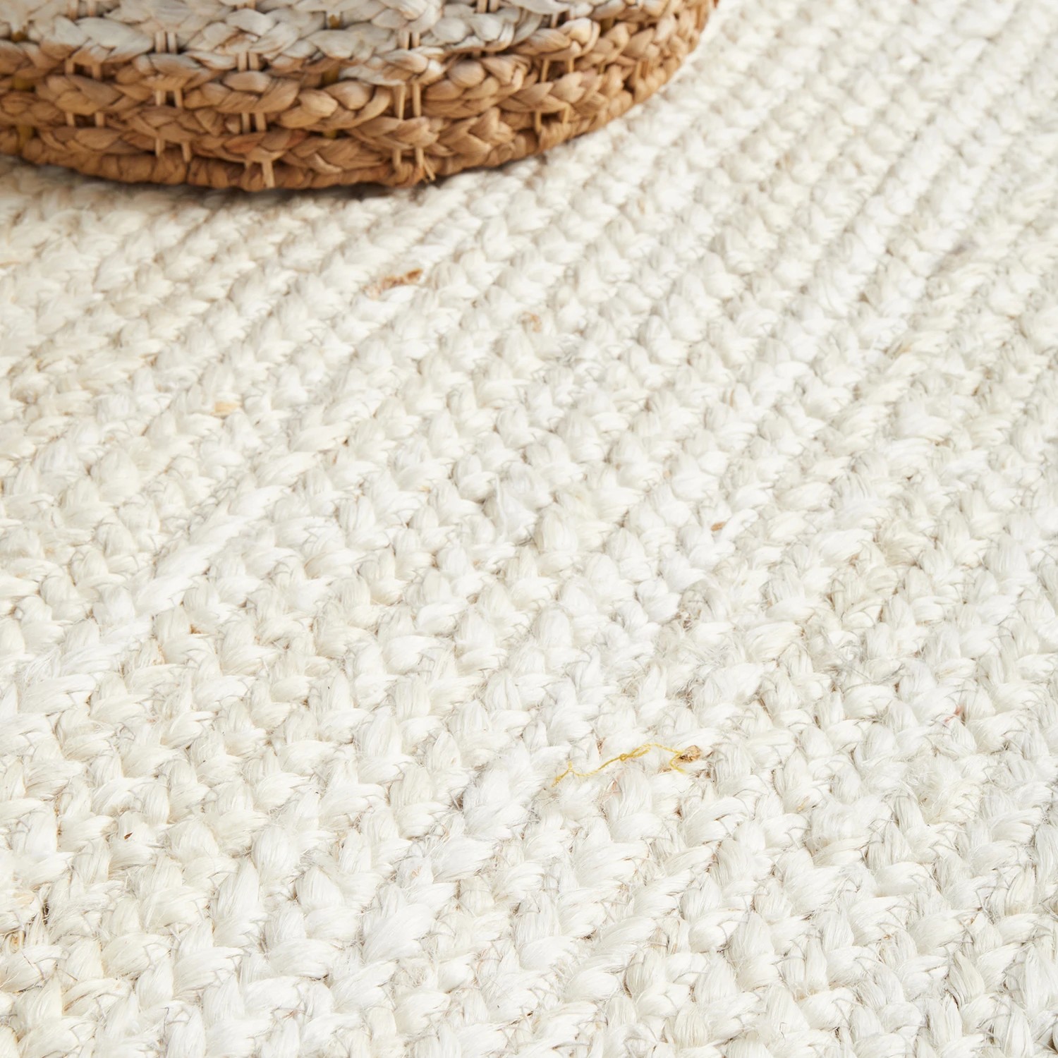 8 Common Ground Rugs Shoreline White 300x80cm - Medium Runner Hand Braided Jute Rug - Natural, 8 of 9