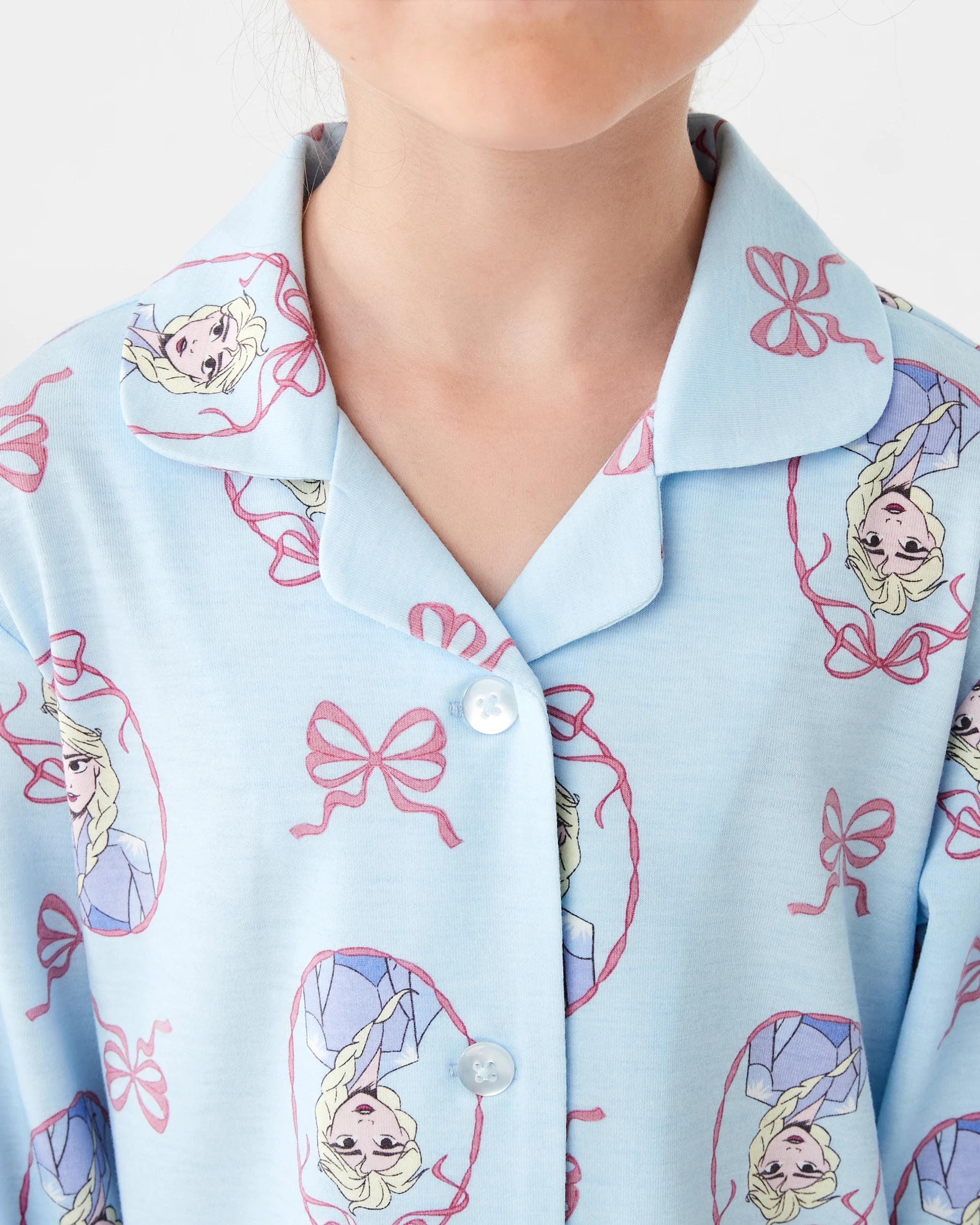 4 Frozen License Button Down Pyjama Set Frozen, 4 of 7