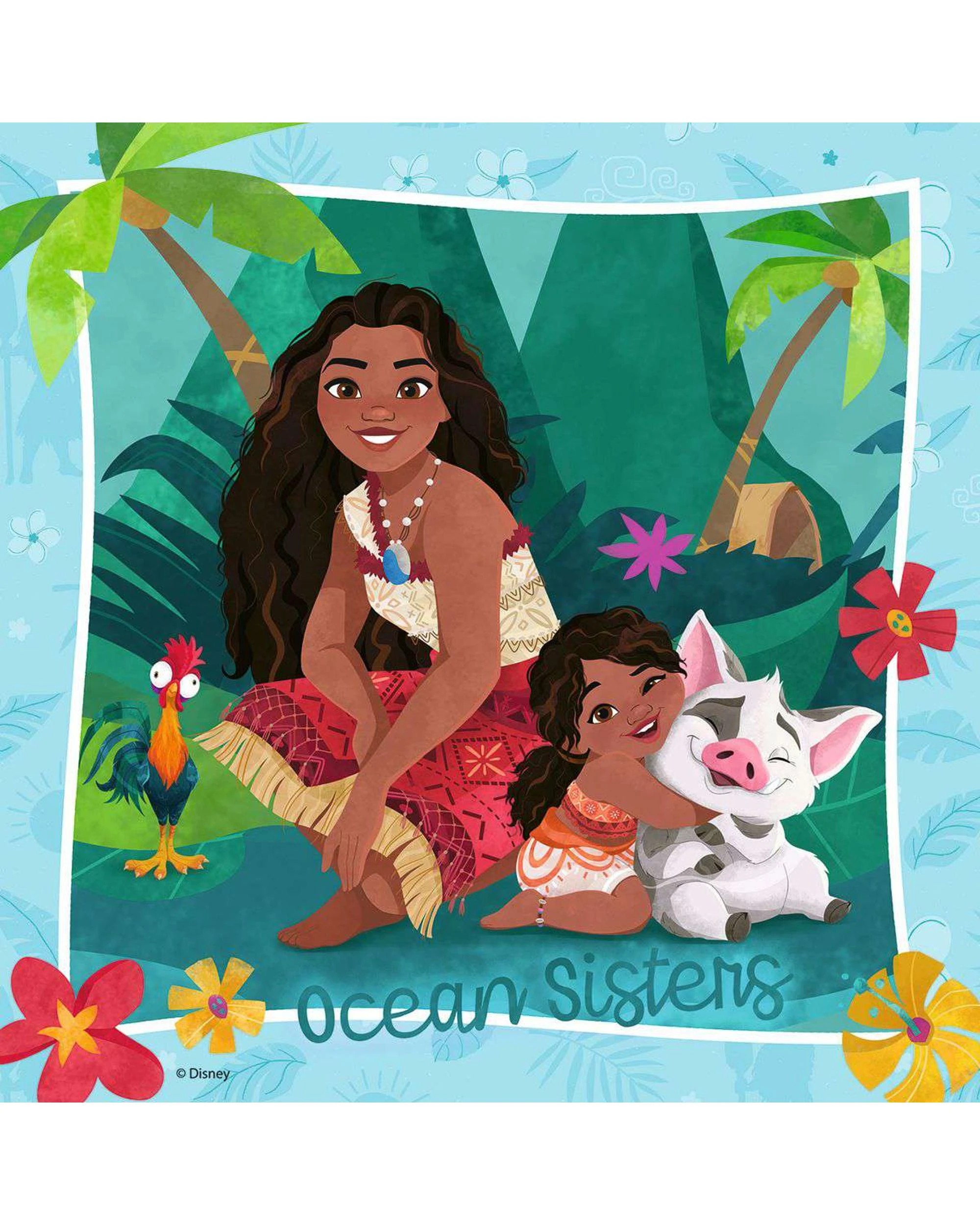 4 Ravensburger Disney Moana 2 3x49 Piece Jigsaw Puzzle, 4 of 4