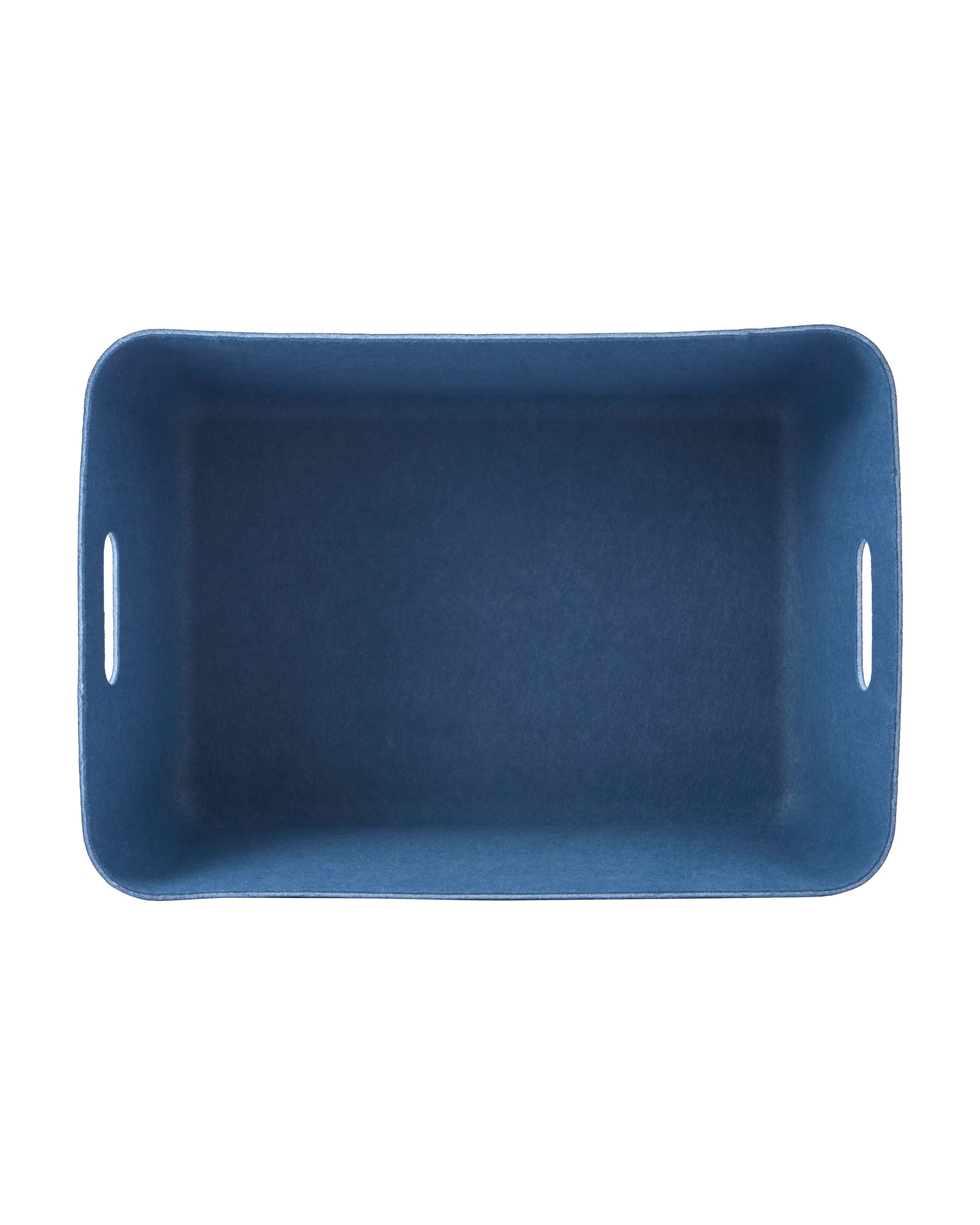 4 Moulded Felt Basket - Blue, 4 of 5