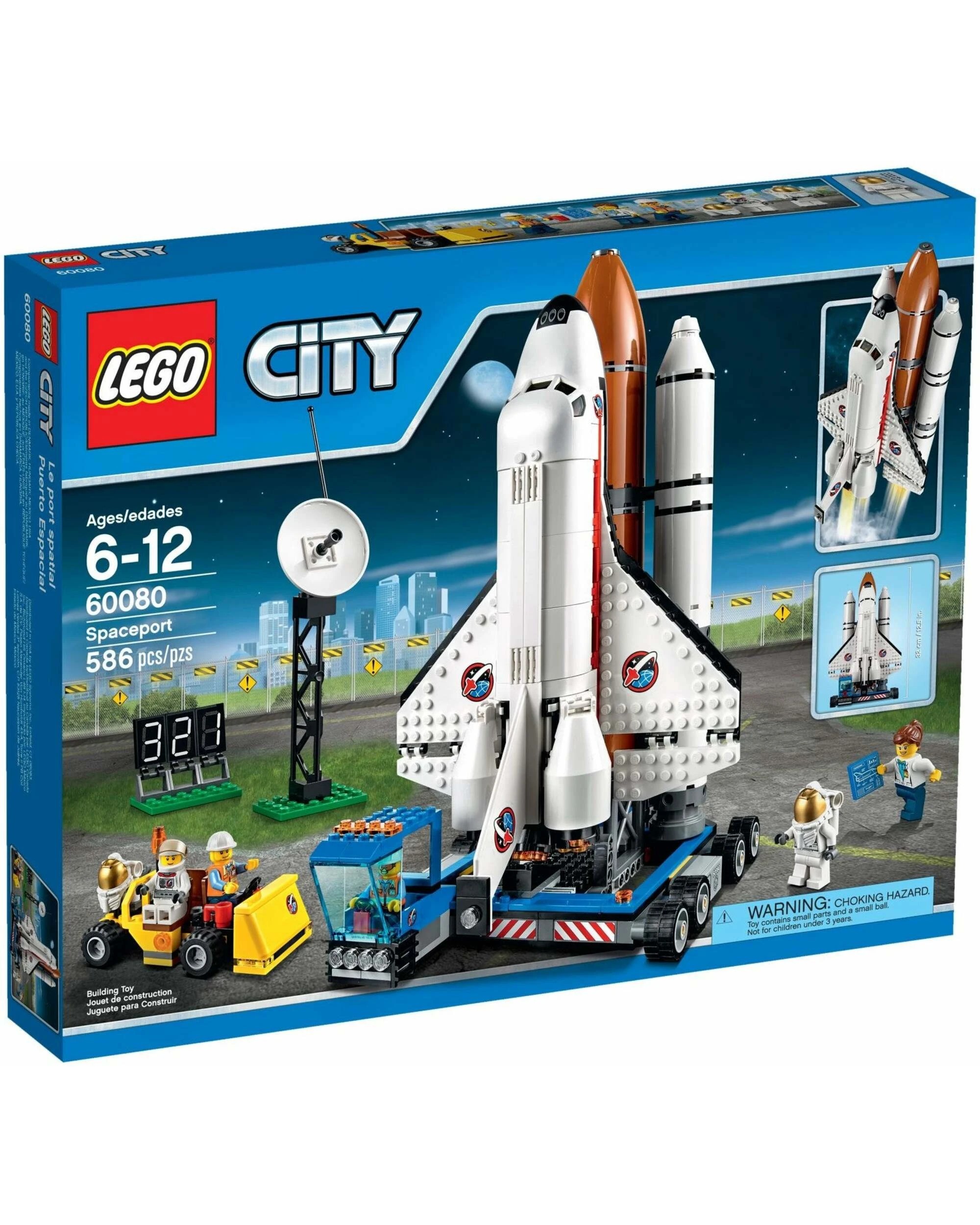 1 LEGO 60080 Spaceport Shuttle Launch Set, 1 of 5